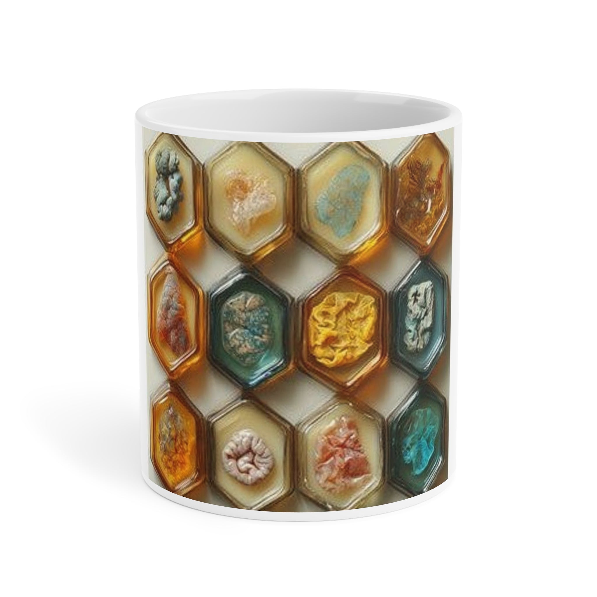 Embedding Mold Honeycomb Mug — Histotechnology by Canvas & Click (view 3)