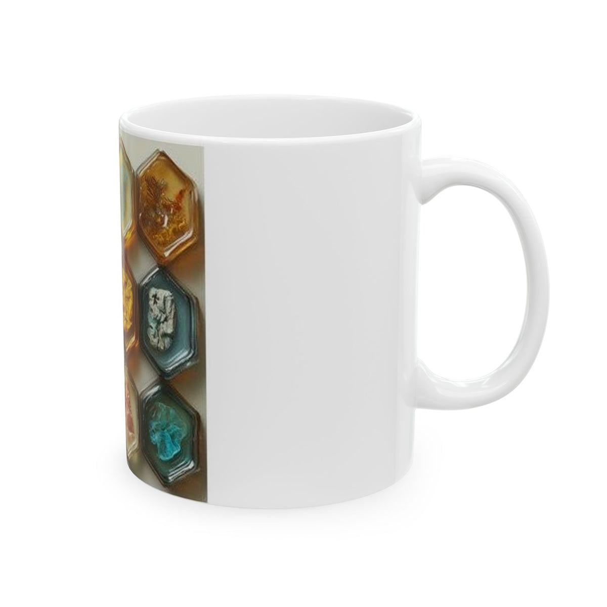 Histotech Embedding Mold Honeycomb Mug - Lab Professional Gift