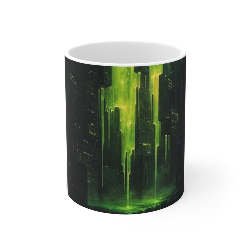 Memory Leak Cascade Mug — SRE & DevOps by Canvas & Click