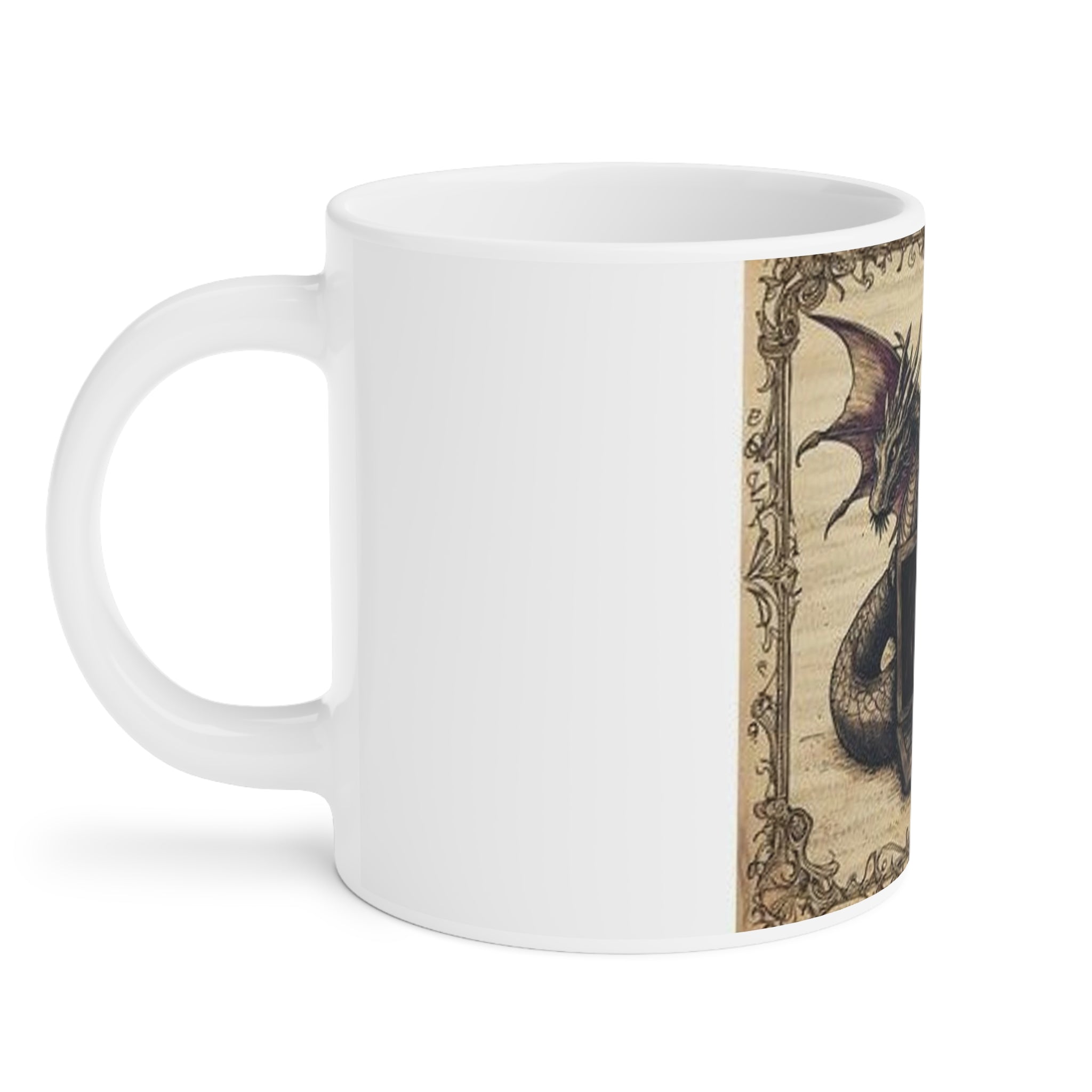 Dragon Laptop Guardian Mug — Castle Culture by Canvas & Click (view 10)