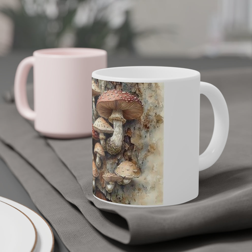 Wild Mushroom Botanical Mug, Wilderkind by Canvas & Click (view 12)