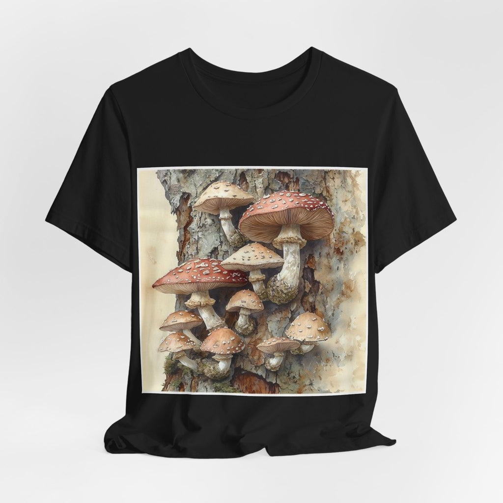 Wild Mushroom Botanical T-Shirt, Wilderkind by Canvas & Click (view 4)