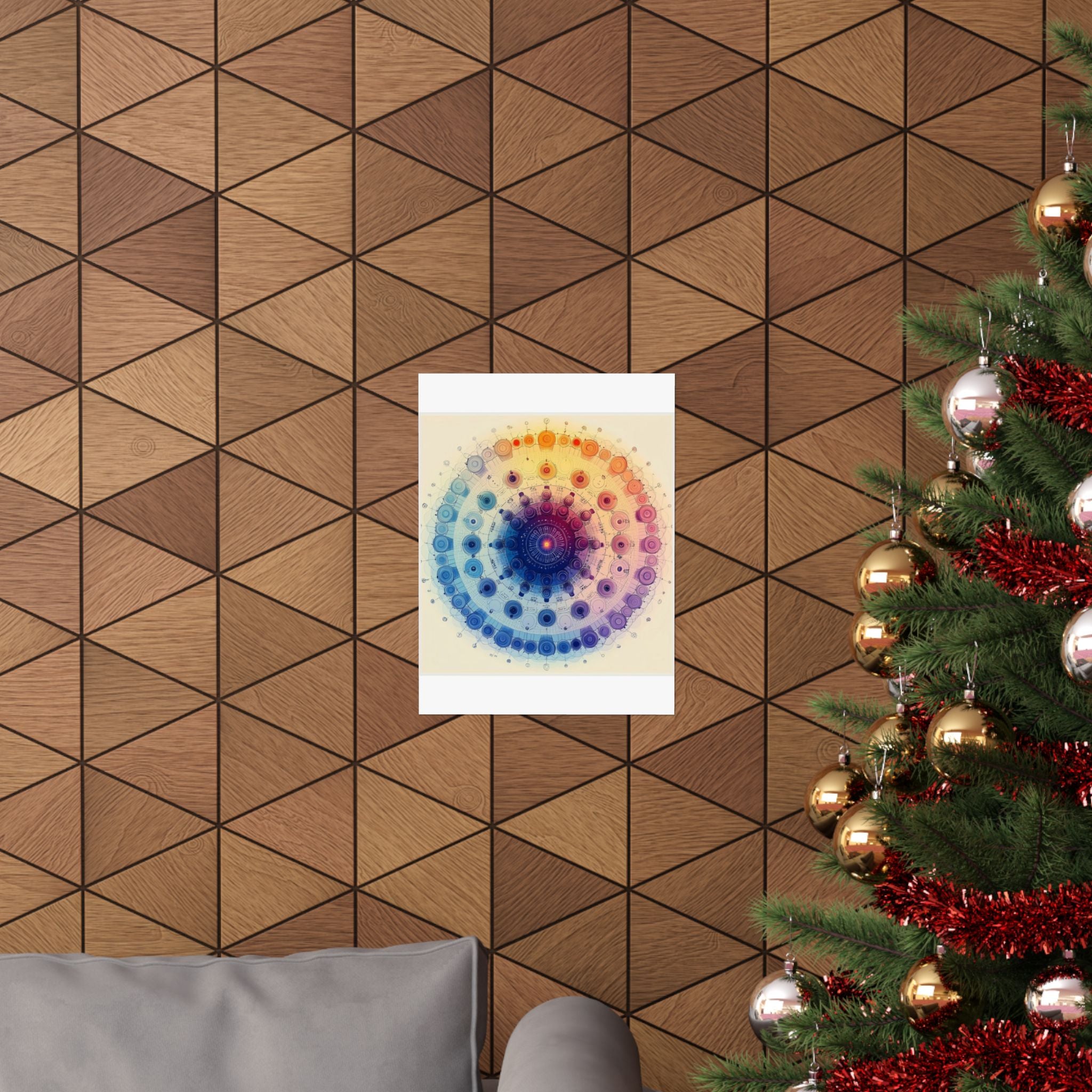 Microscope Objective Mandala Art Print — Histotechnology by Canvas & Click (view 6)