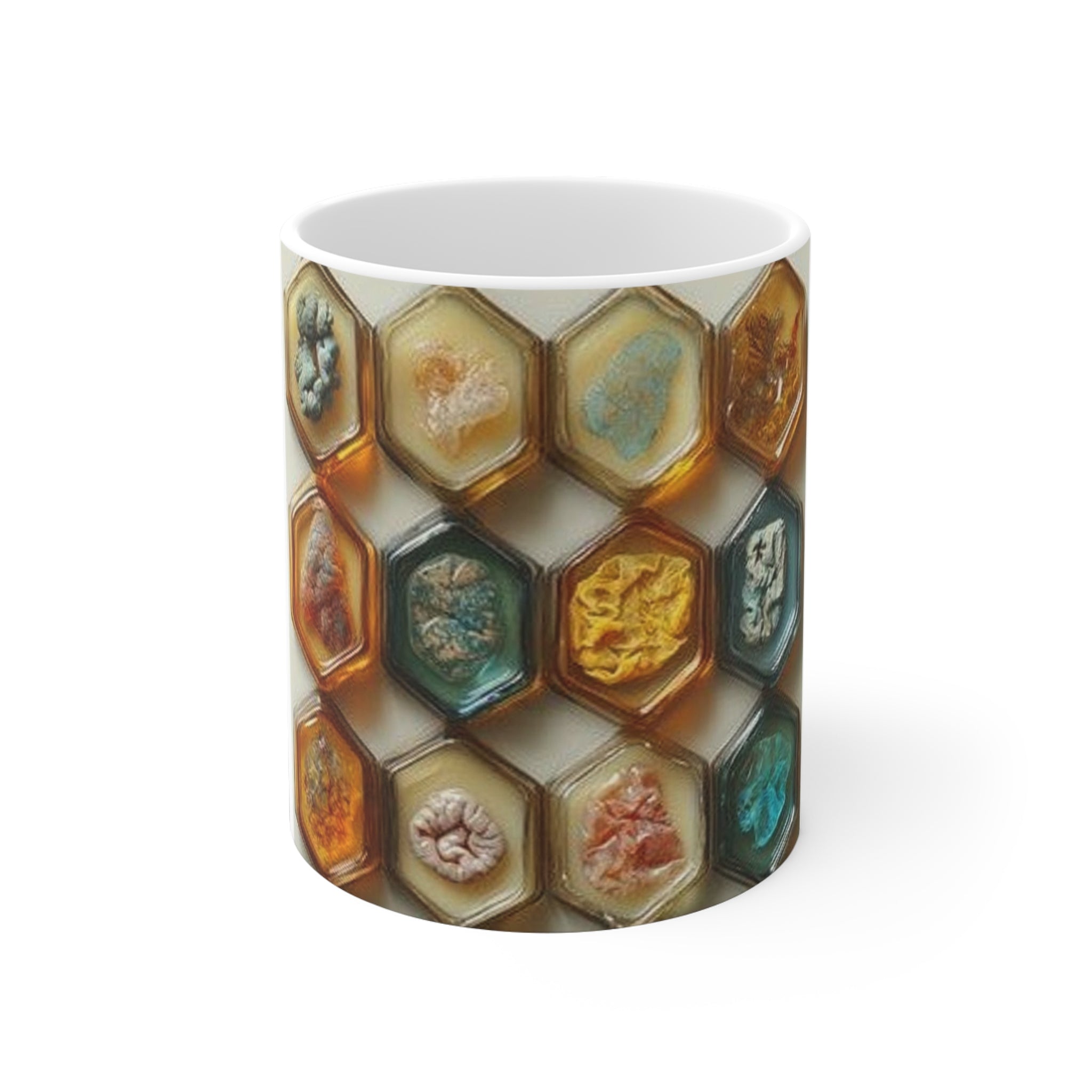 Embedding Mold Honeycomb Mug — Histotechnology by Canvas & Click