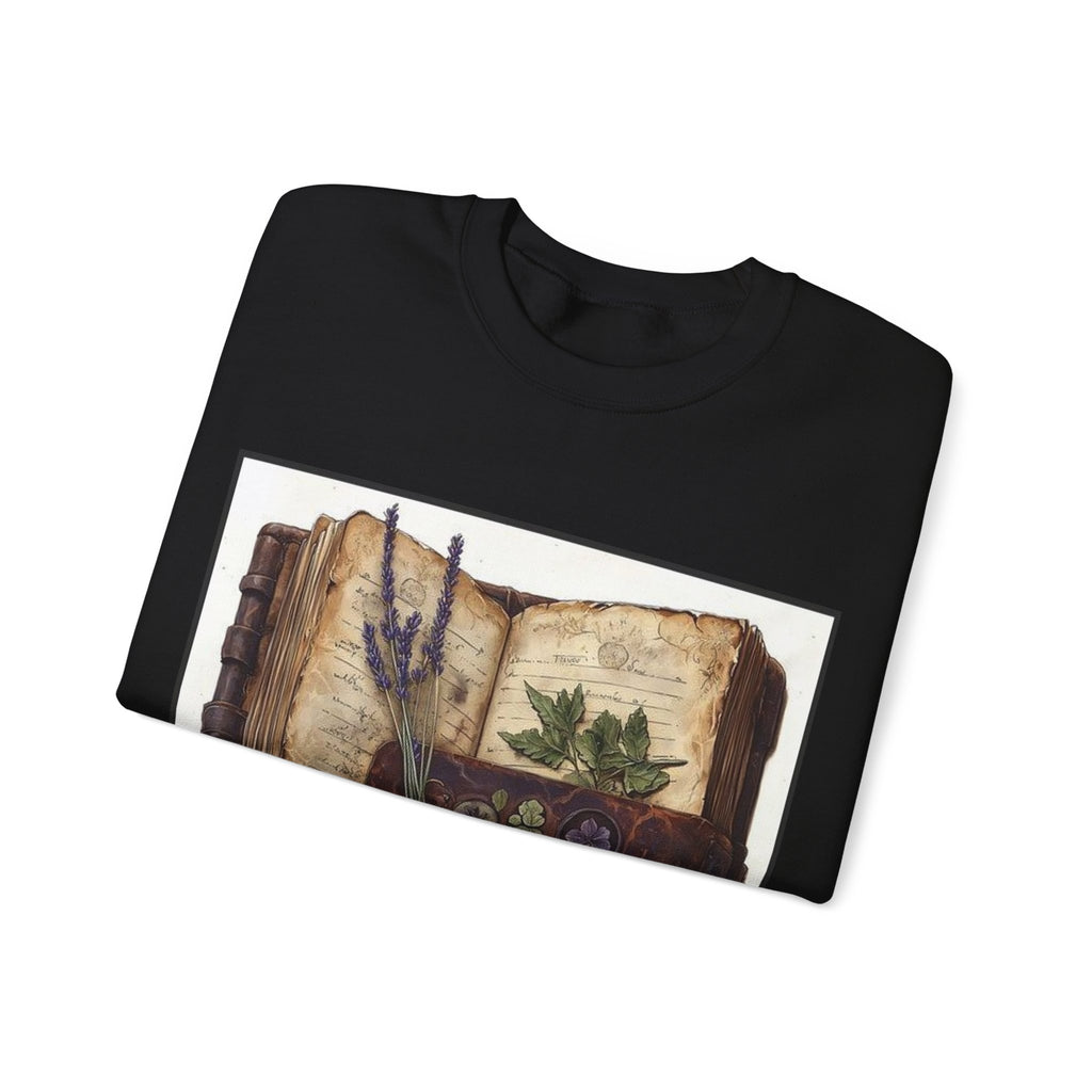 Pressed Flower Journal Sweatshirt — Poetcore by Canvas & Click (view 3)