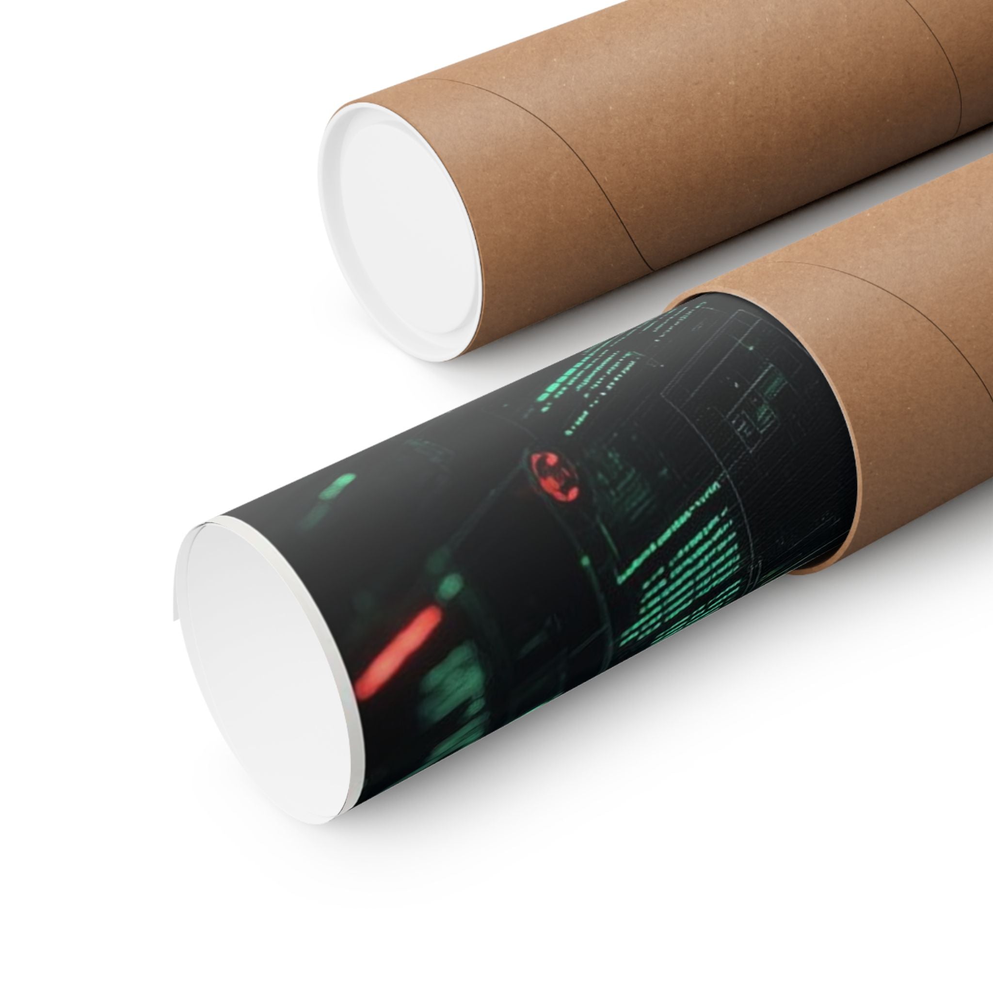 Git Blame Timeline Art Print — SRE & DevOps by Canvas & Click (view 5)
