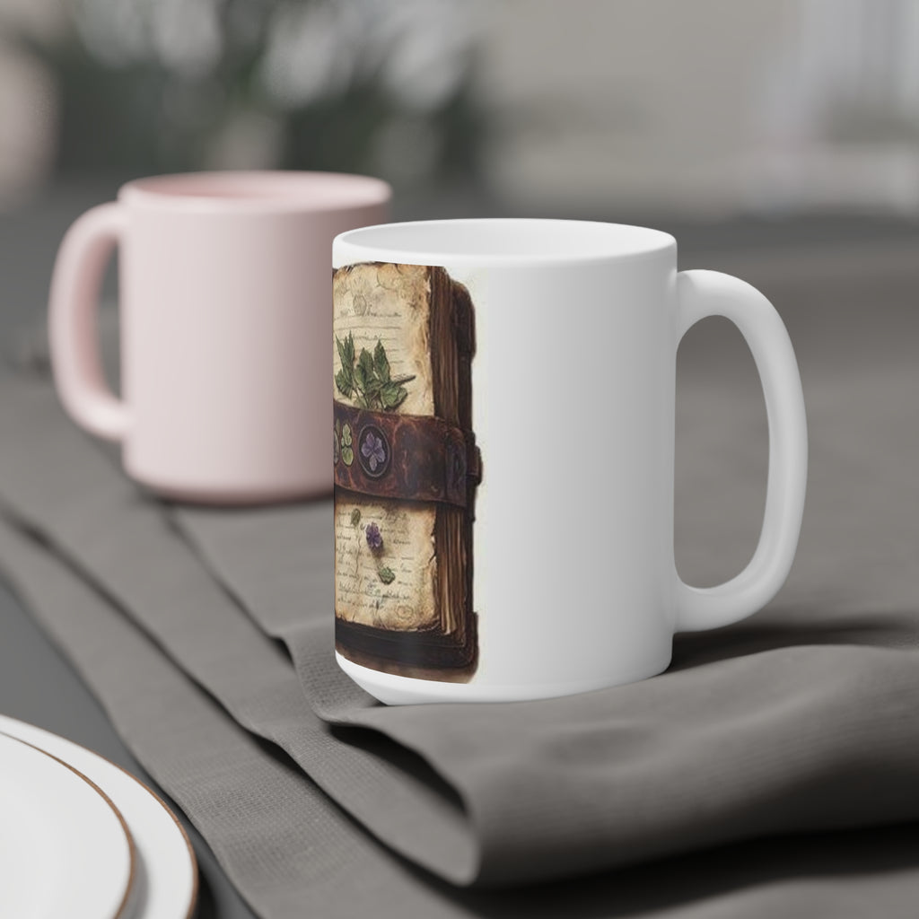 Pressed Flower Journal Mug, Poetcore by Canvas & Click (view 9)
