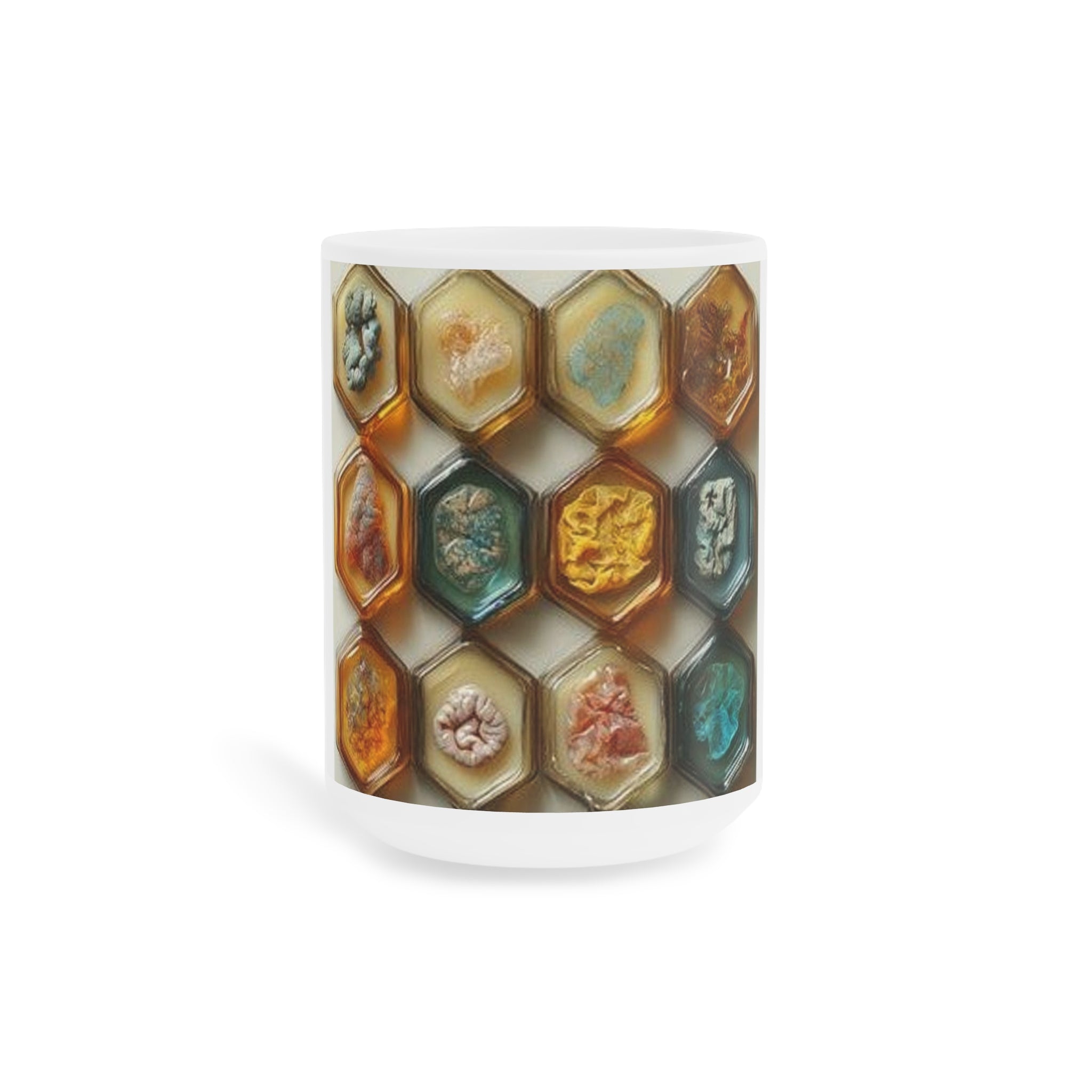 Embedding Mold Honeycomb Mug — Histotechnology by Canvas & Click (view 2)