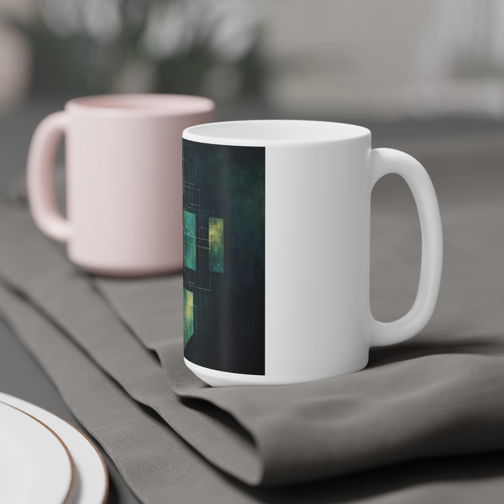 Load Balancer Geometric Mug — SRE & DevOps by Canvas & Click (view 9)