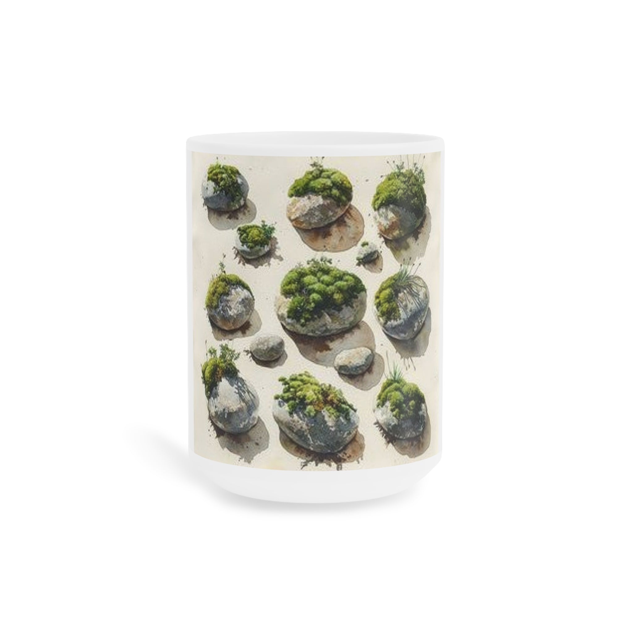 Moss River Stones Mug — Wilderkind by Canvas & Click (view 2)