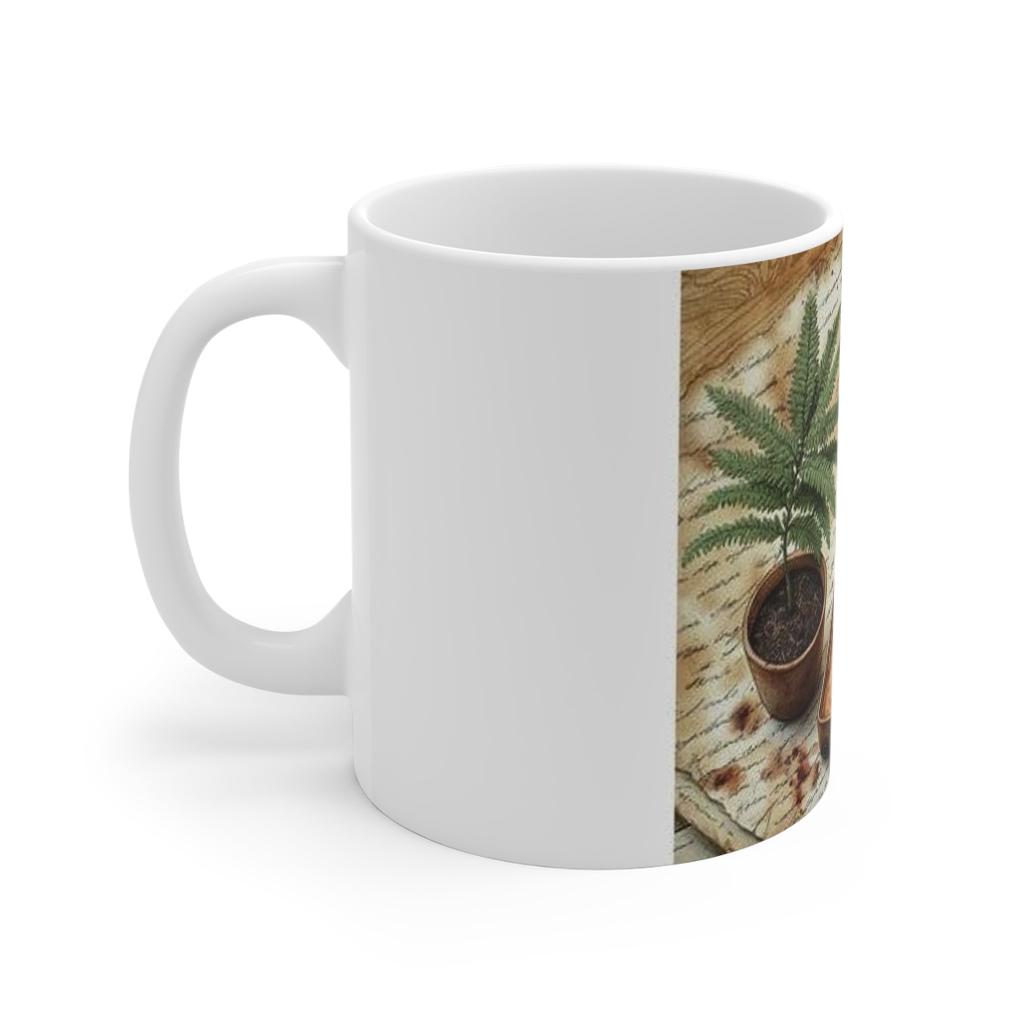 Potted Fern Writer's Desk Mug — Poetcore by Canvas & Click (view 4)