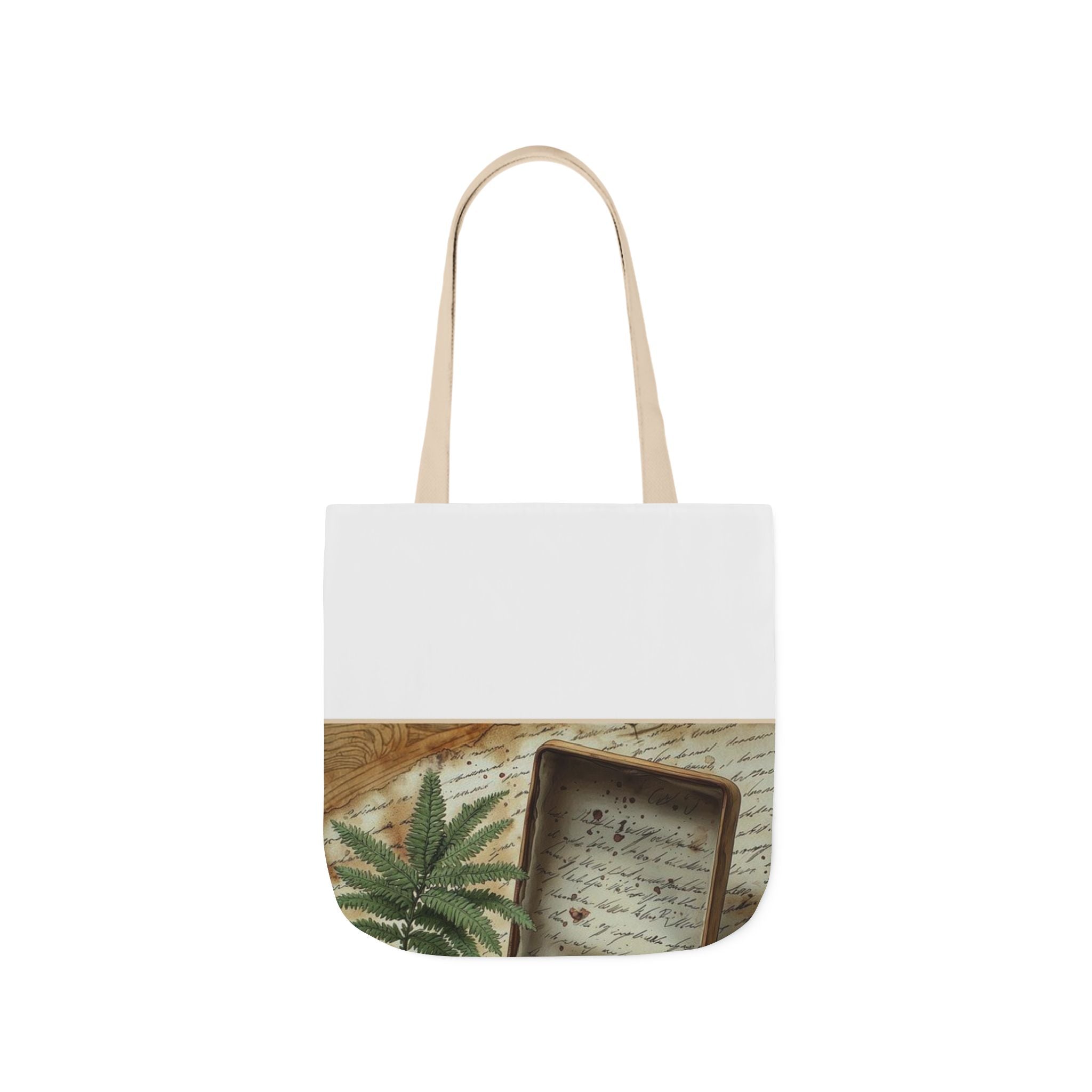 Potted Fern Writer's Desk Tote Bag — Poetcore by Canvas & Click