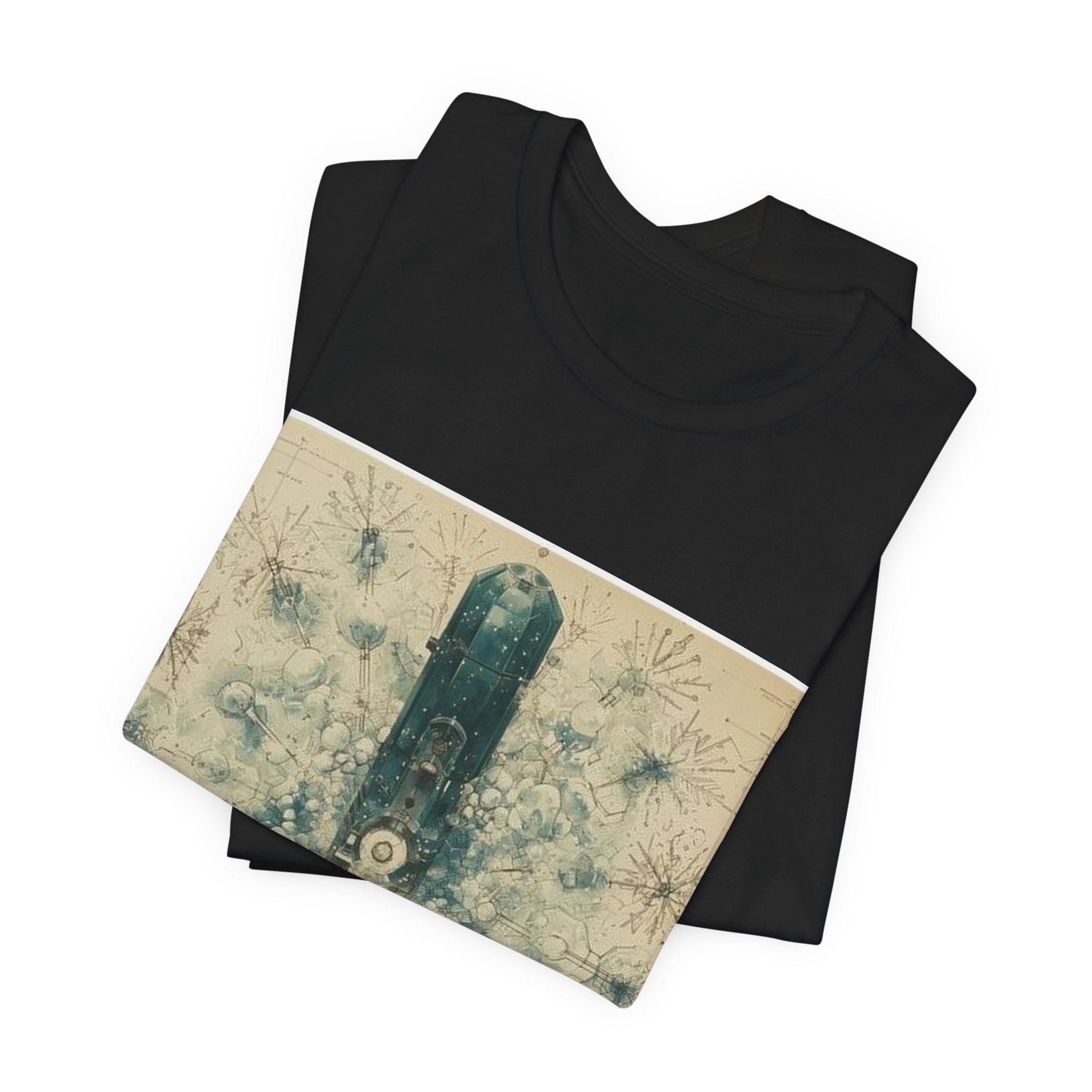 Cryostat Crystal Blade T-Shirt — Histotechnology by Canvas & Click (view 3)