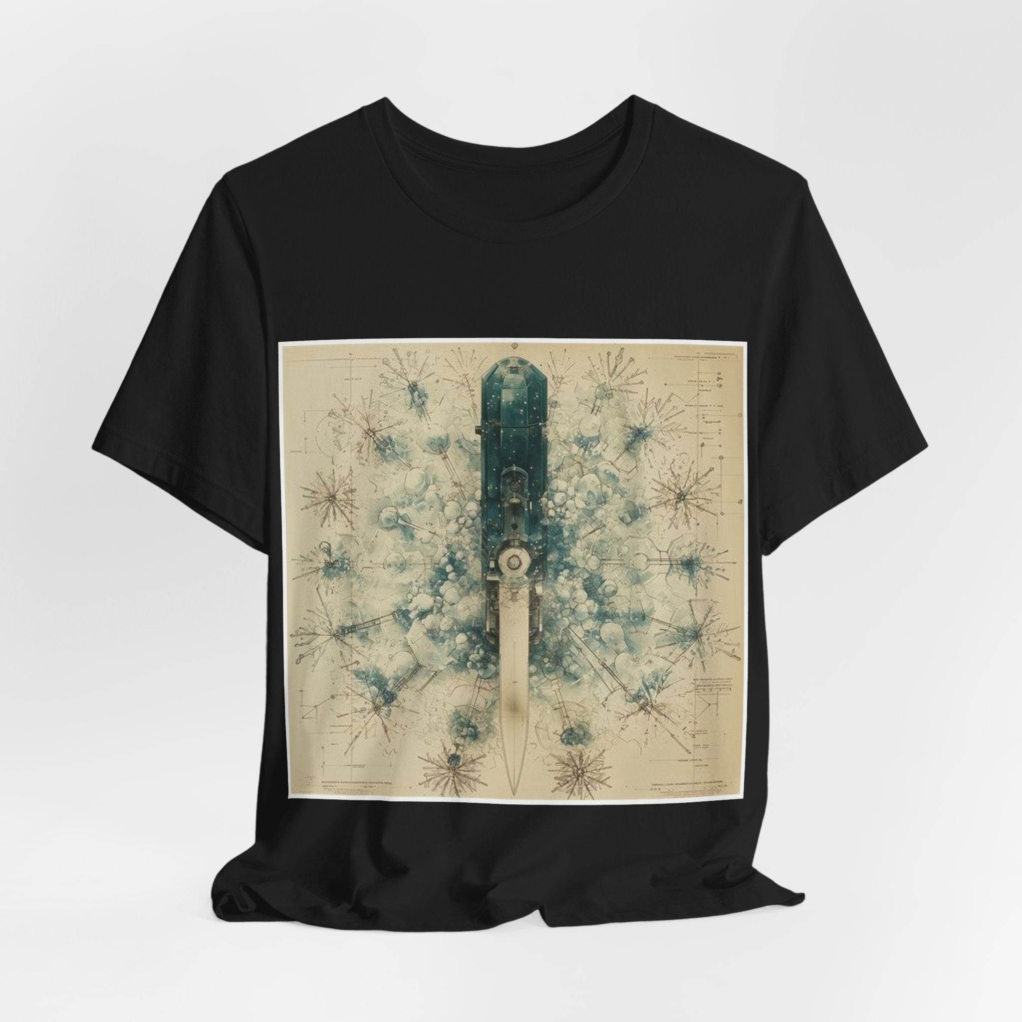 Cryostat Crystal Blade T-Shirt — Histotechnology by Canvas & Click (view 4)