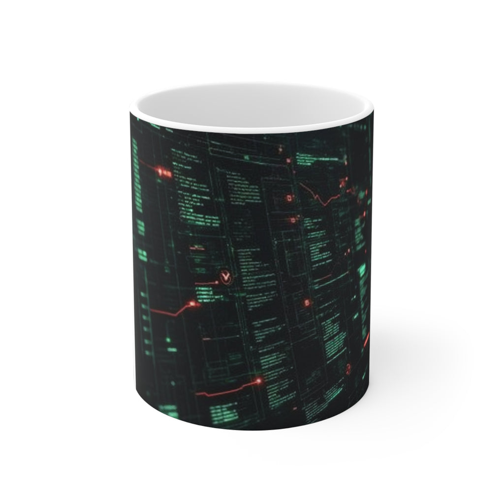 Git Blame Timeline Mug — SRE & DevOps by Canvas & Click