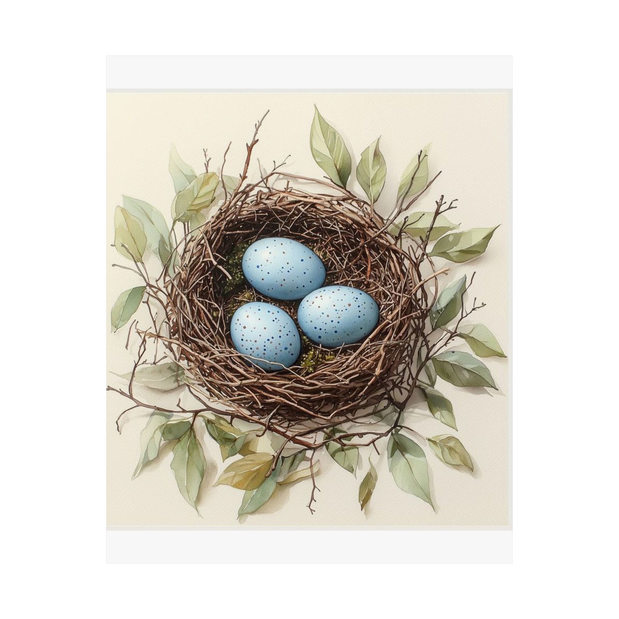 Robin's Nest Botanical Art Print — Wilderkind by Canvas & Click (view 7)