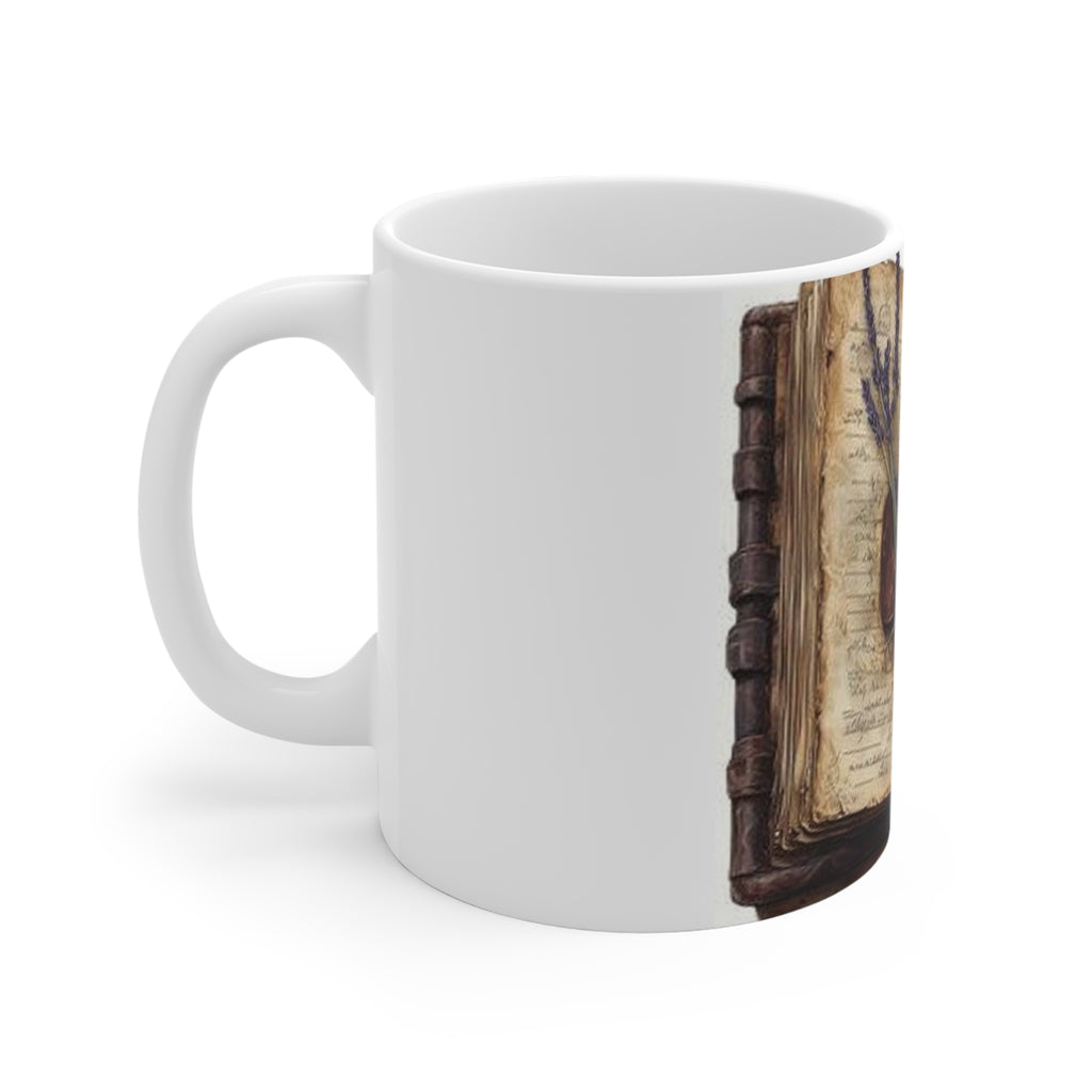 Pressed Flower Journal Mug, Poetcore by Canvas & Click (view 4)
