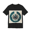 Precision Microtome Wheel T-Shirt — Histotechnology by Canvas & Click