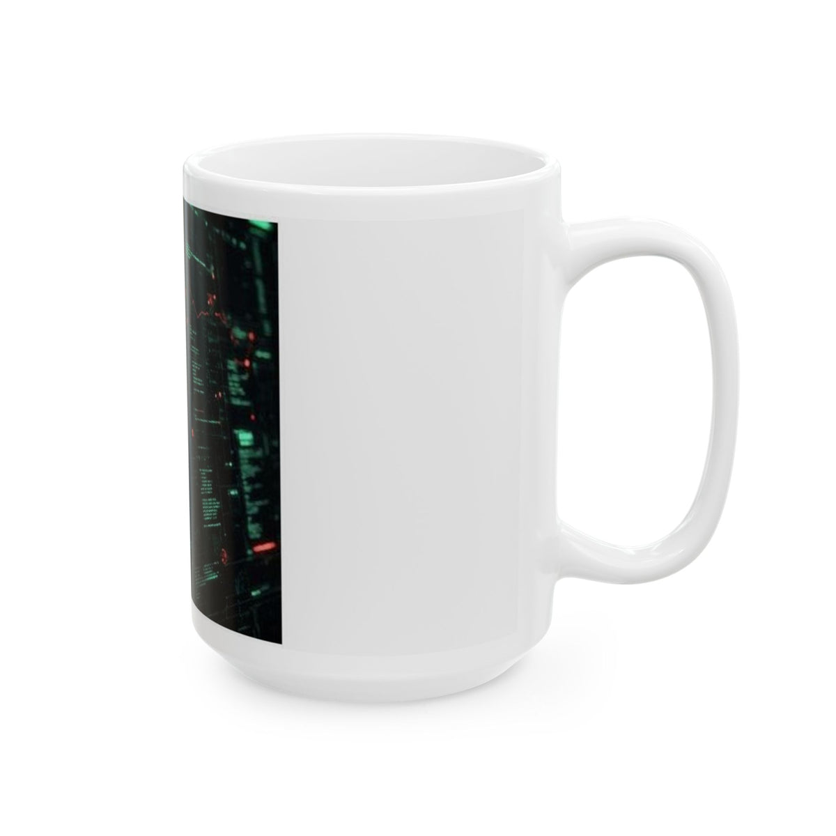 Git Blame Evidence Board Mug - SRE Terminal Art Coffee Cup