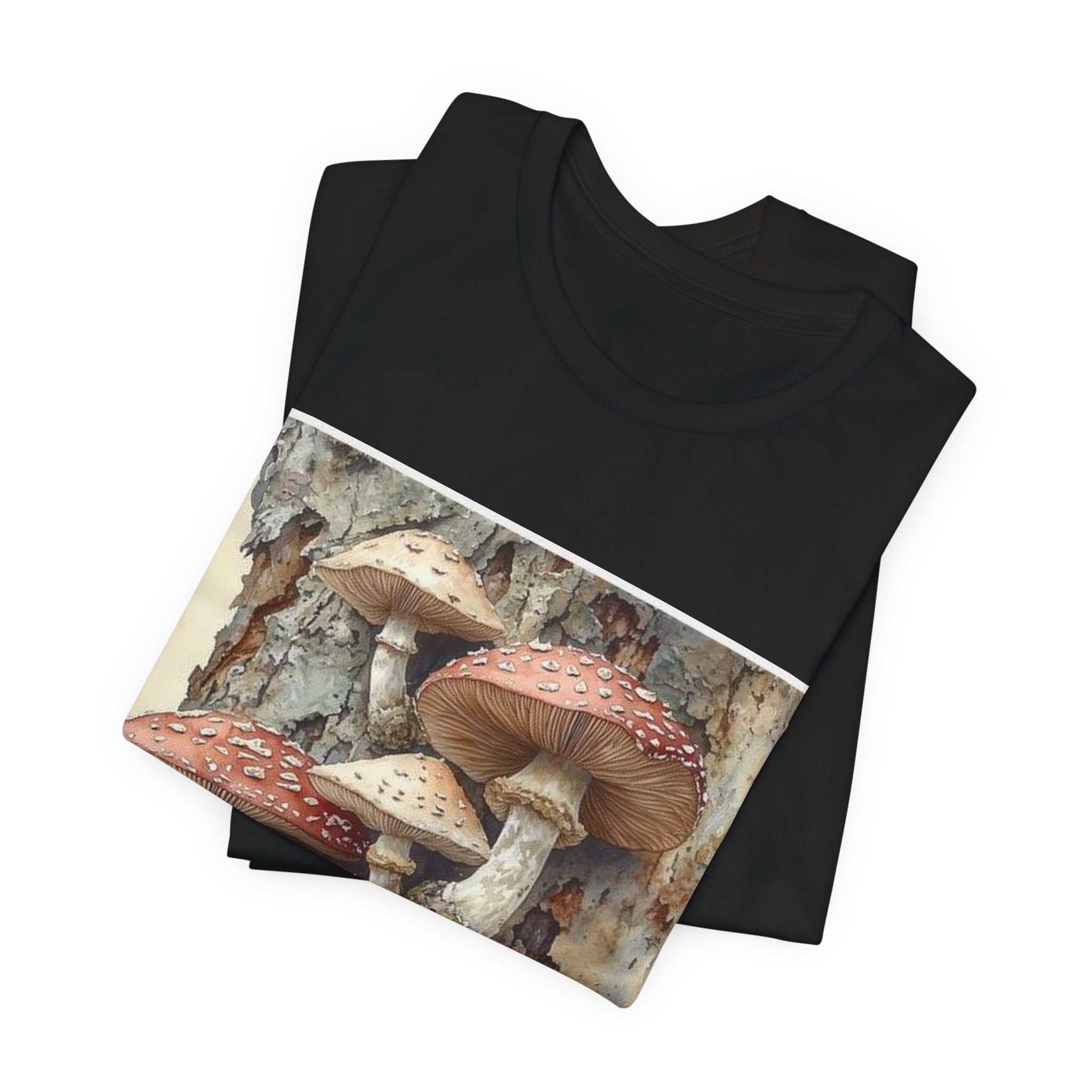 Wild Mushroom Botanical T-Shirt — Wilderkind by Canvas & Click (view 3)