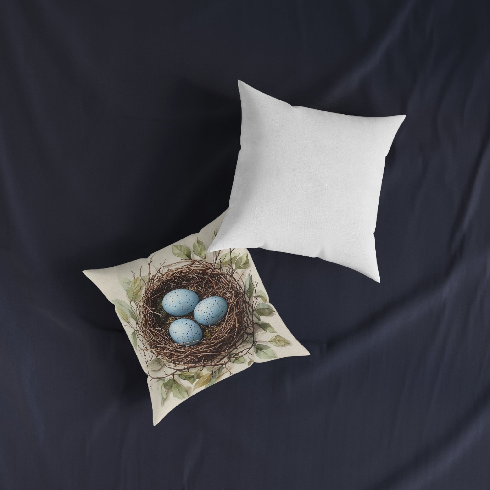 Robin's Nest Botanical Throw Pillow — Wilderkind by Canvas & Click (view 7)