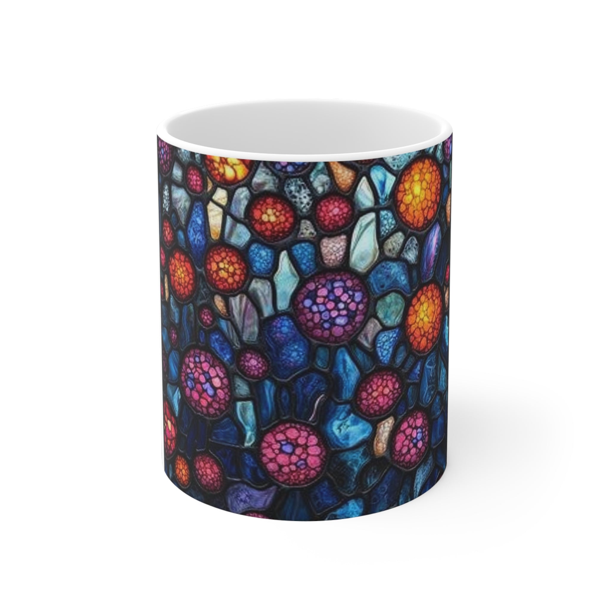 Cellular Stained Glass Mug — Histotechnology by Canvas & Click