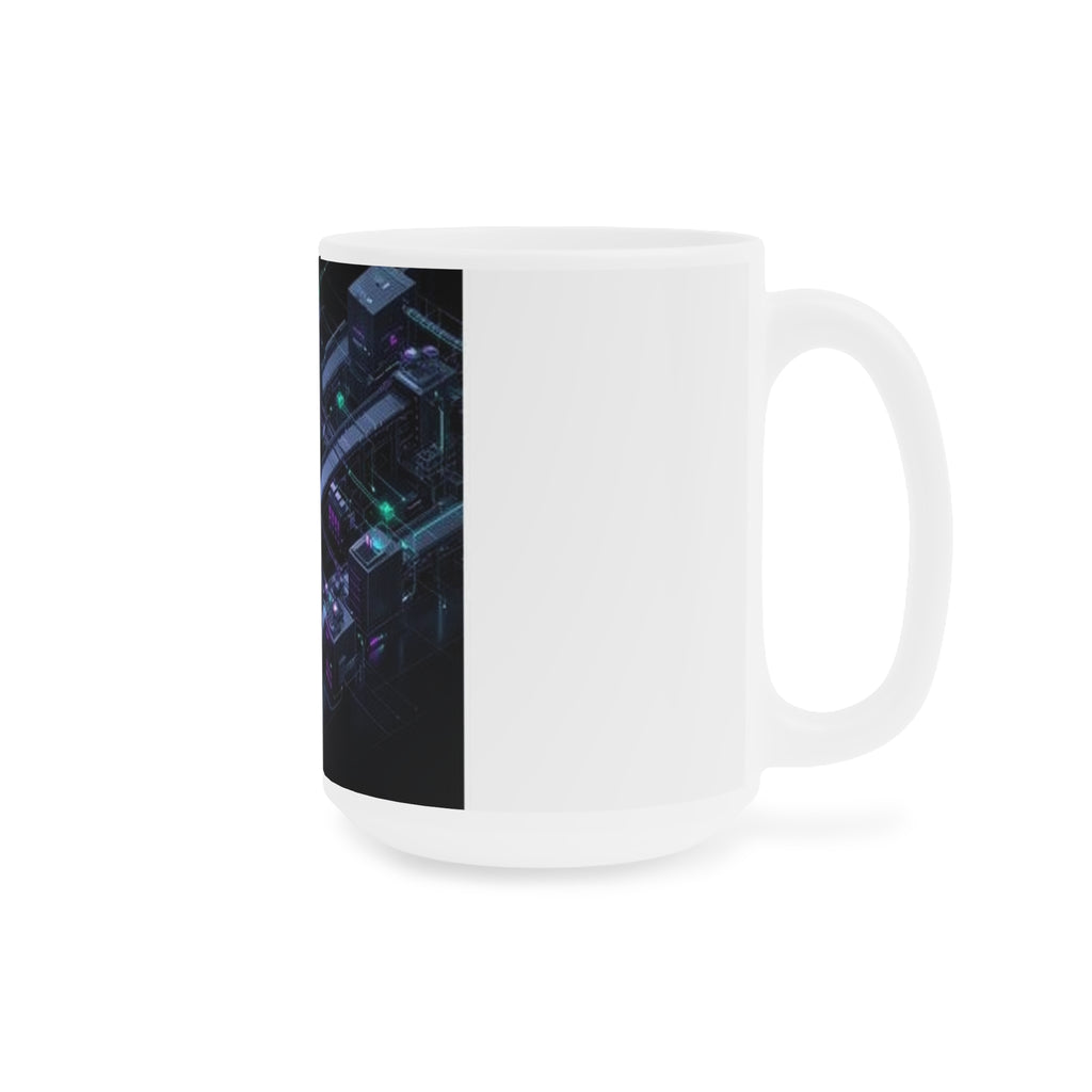 CI/CD Assembly Line Mug — SRE & DevOps by Canvas & Click (view 8)
