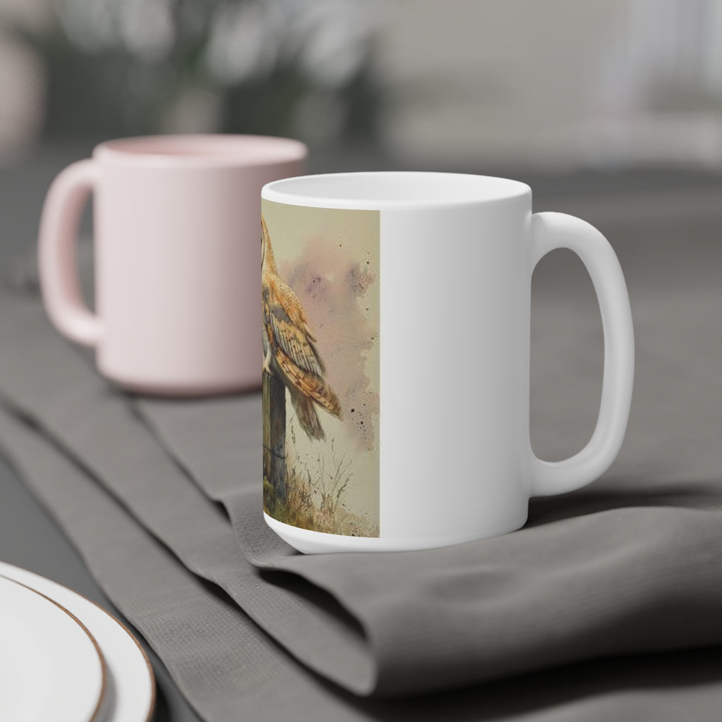 Barn Owl Twilight Mug — Wilderkind by Canvas & Click (view 9)