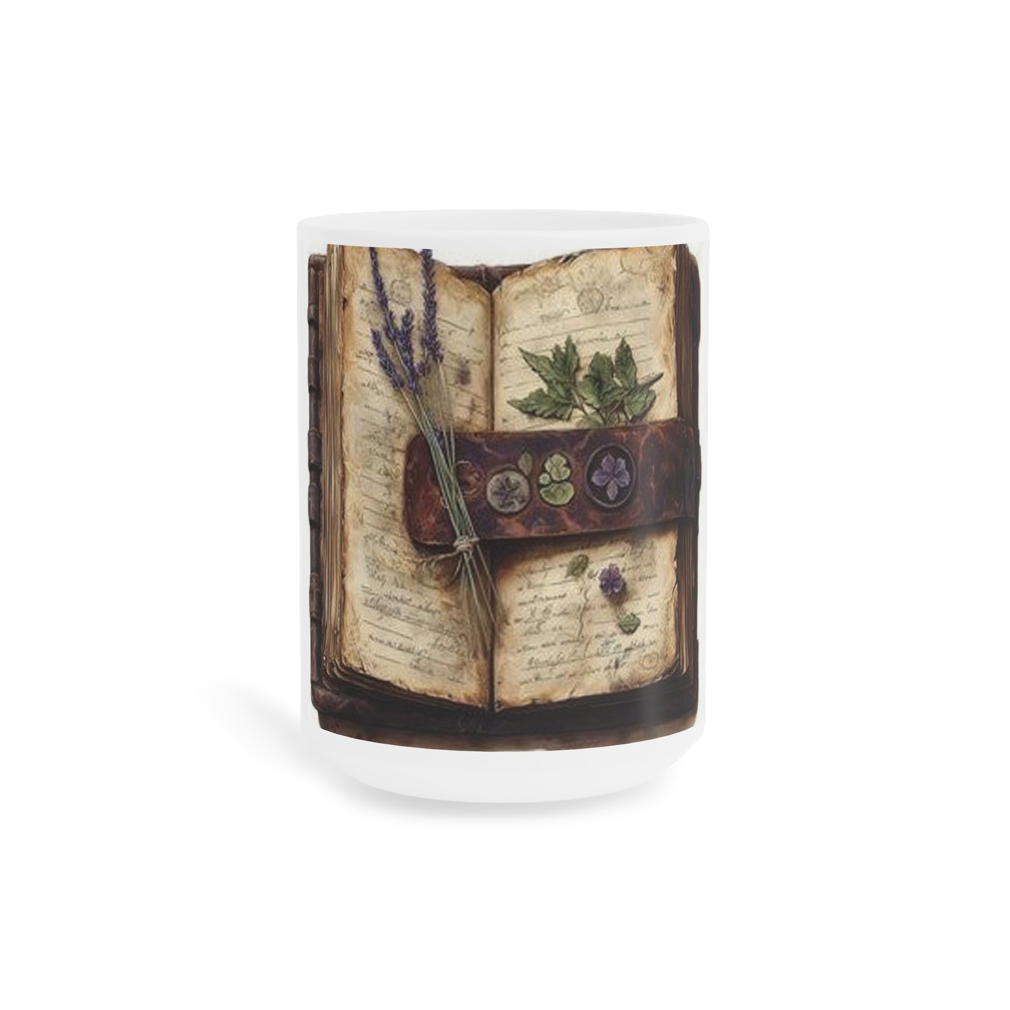 Pressed Flower Journal Mug — Poetcore by Canvas & Click (view 2)