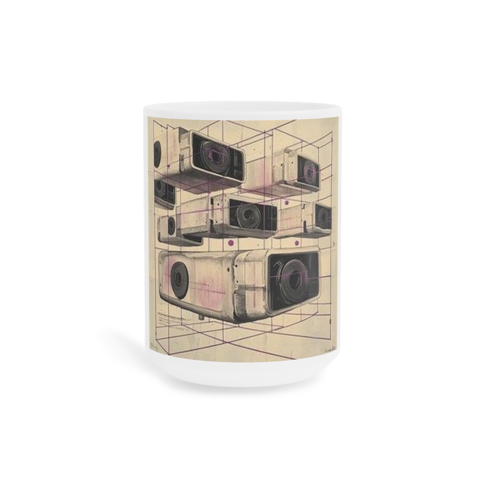 Cassette Grid Architecture Mug — Histotechnology by Canvas & Click (view 2)