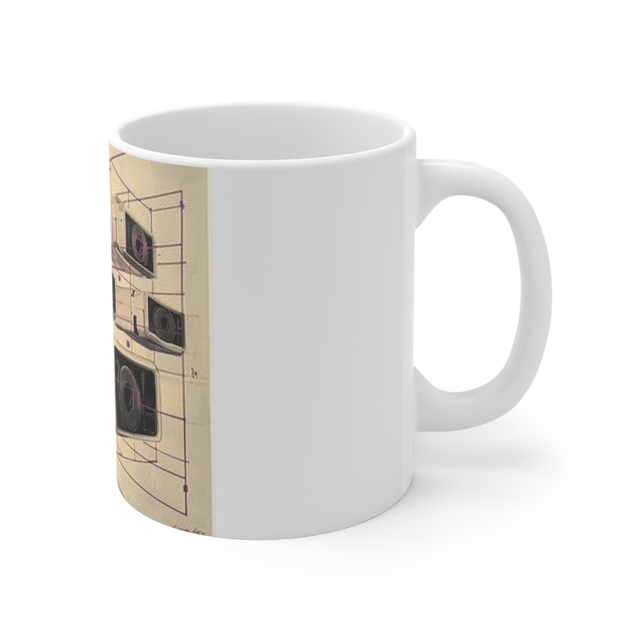 Cassette Grid Architecture Mug — Histotechnology by Canvas & Click (view 5)