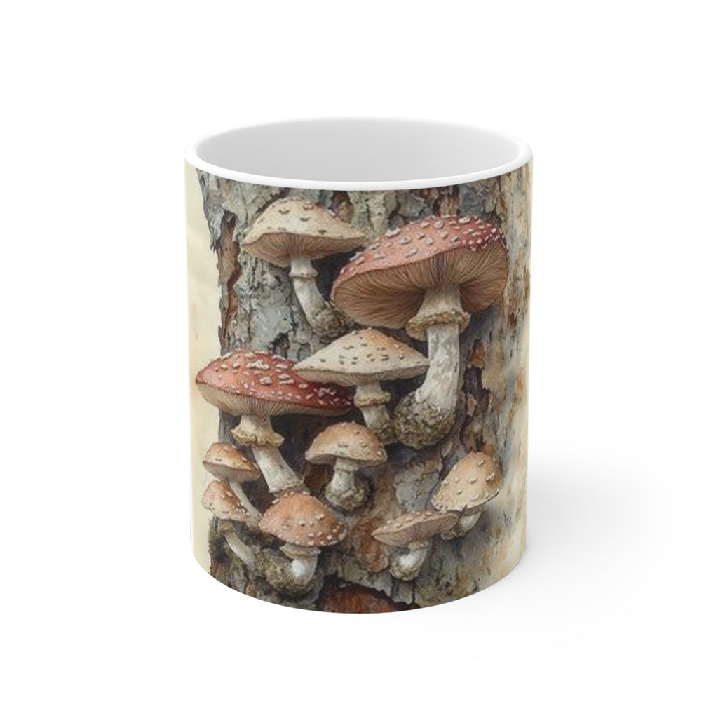 Wild Mushroom Botanical Mug, Wilderkind by Canvas & Click