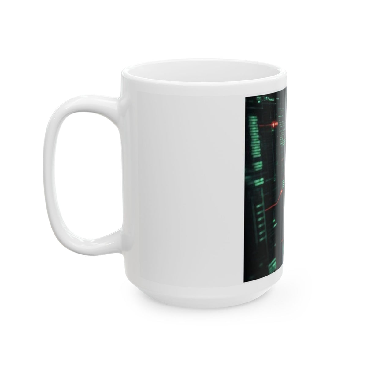 Git Blame Evidence Board Mug - SRE Terminal Art Coffee Cup