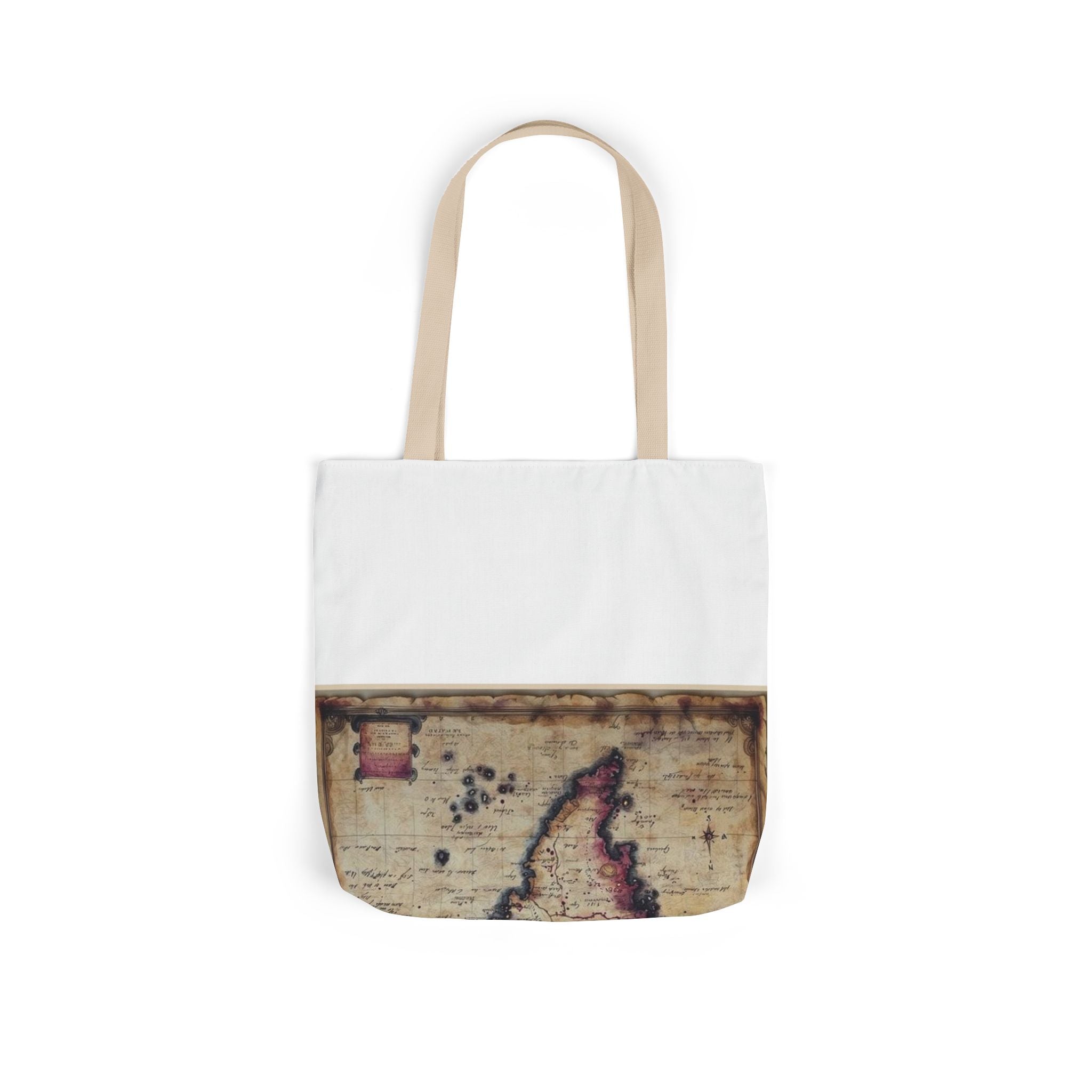 Literary Map Tote Bag — Poetcore by Canvas & Click (view 6)