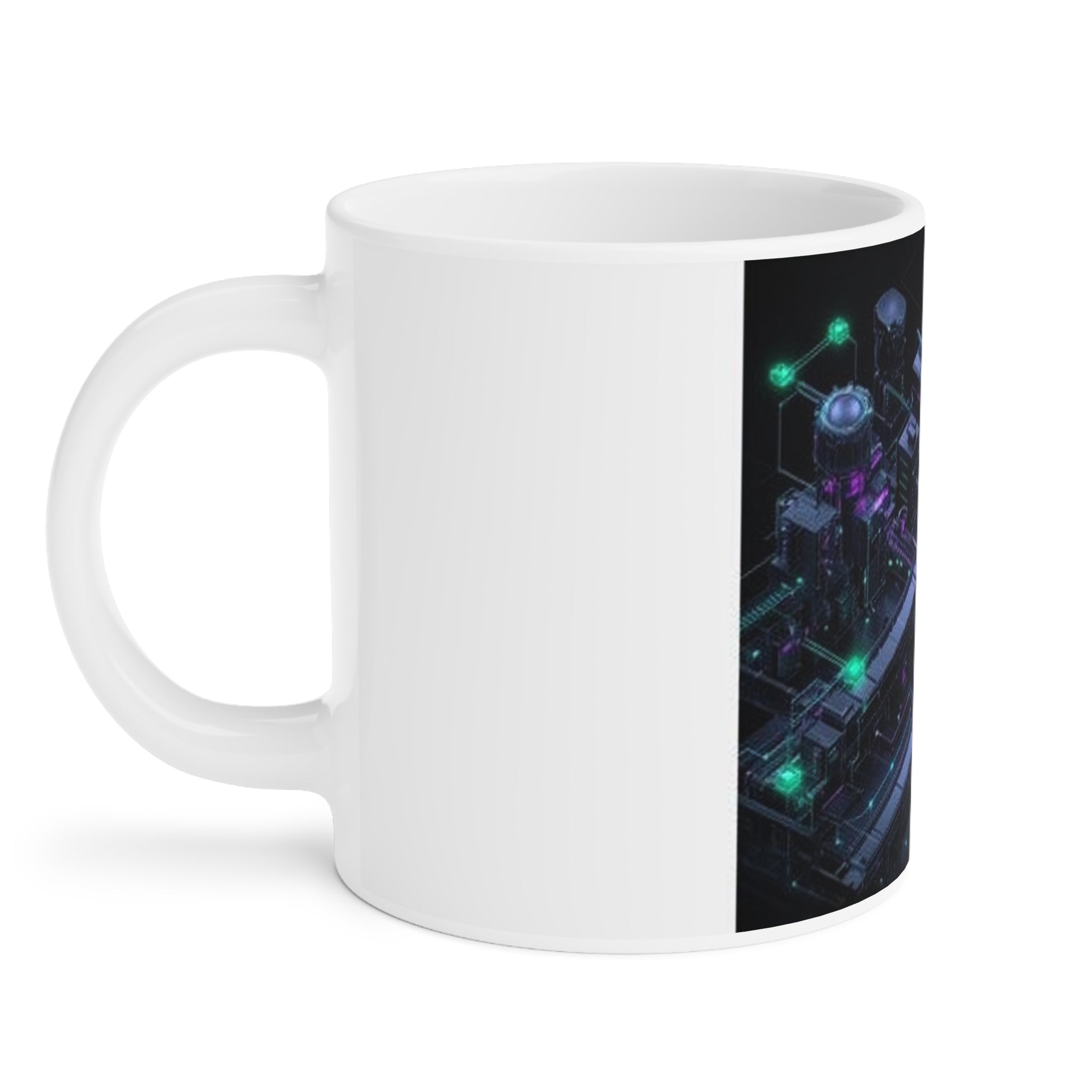CI/CD Assembly Line Mug — SRE & DevOps by Canvas & Click (view 10)