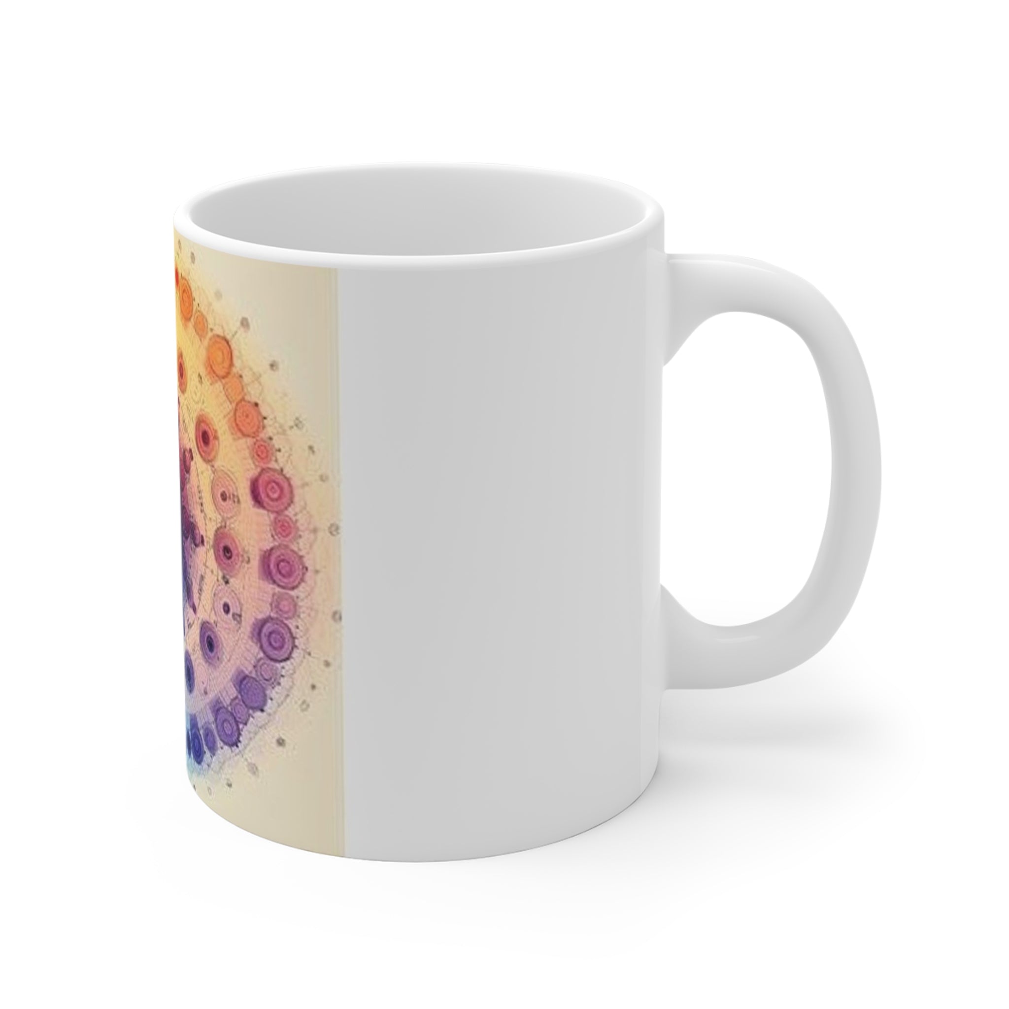 Microscope Objective Mandala Mug — Histotechnology by Canvas & Click (view 5)