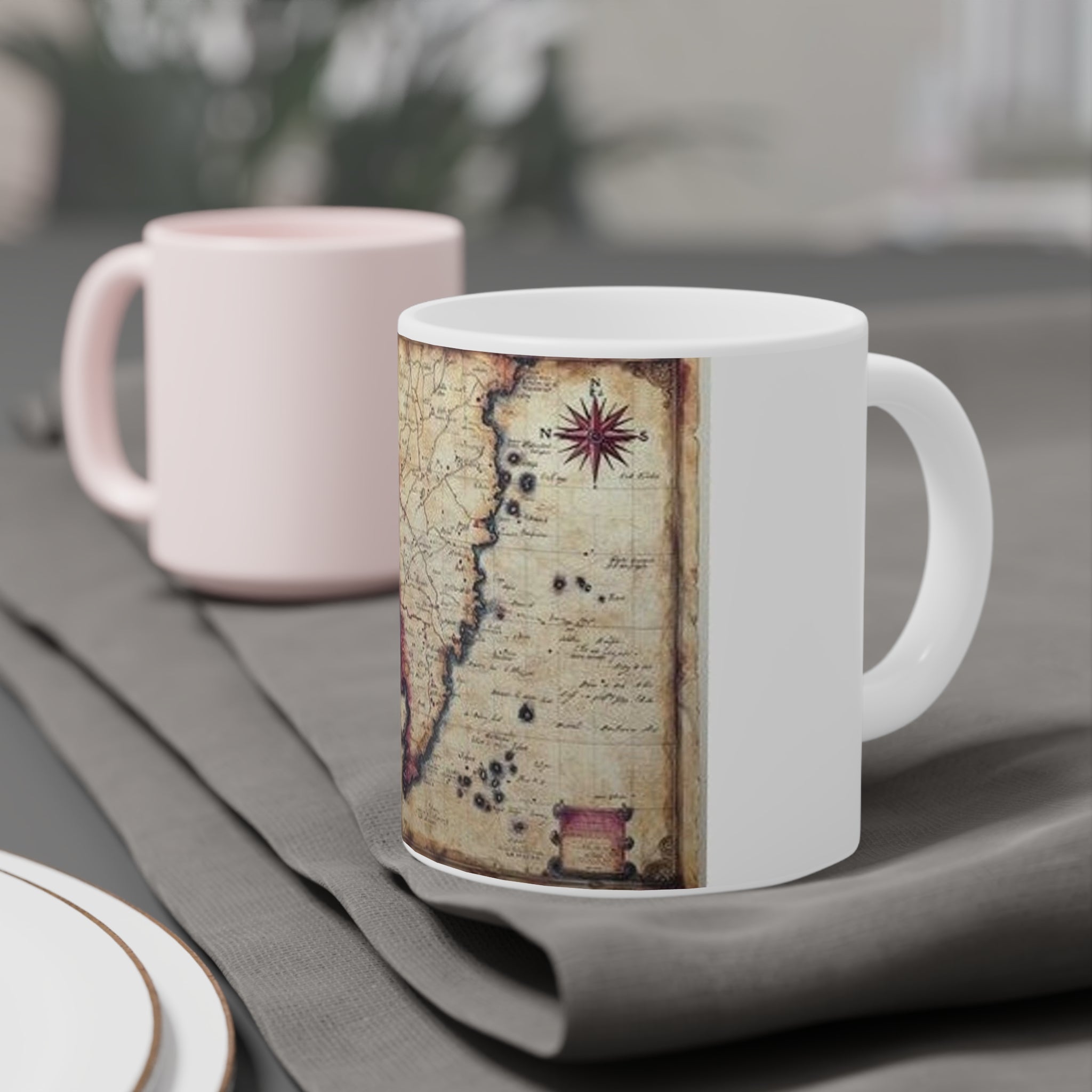 Literary Map Mug, Poetcore by Canvas & Click (view 12)
