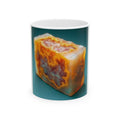 Amber Block Cross-Section Mug - Histotech Lab Art Gift
