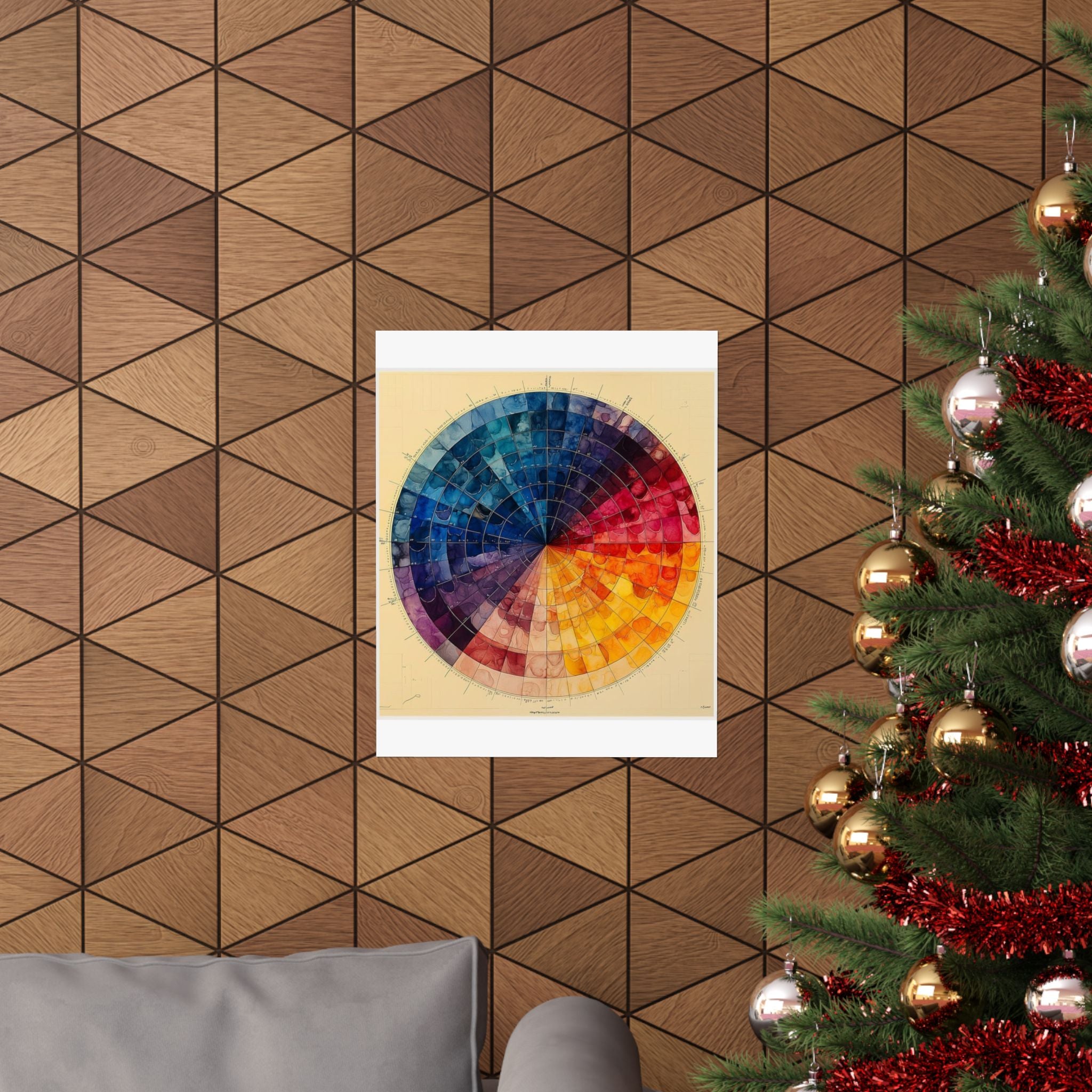 H&E Color Wheel Art Print — Histotechnology by Canvas & Click (view 9)