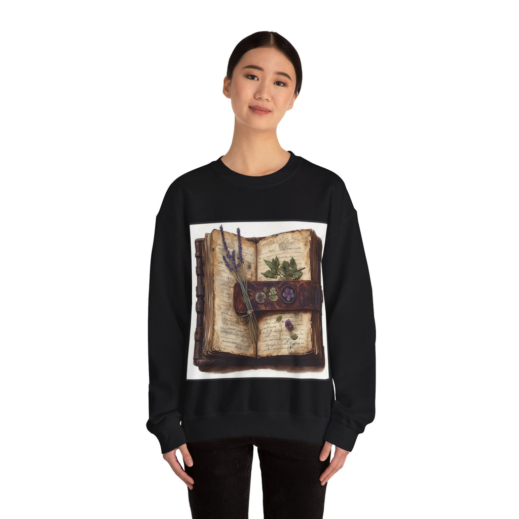 Pressed Flower Journal Sweatshirt — Poetcore by Canvas & Click (view 4)