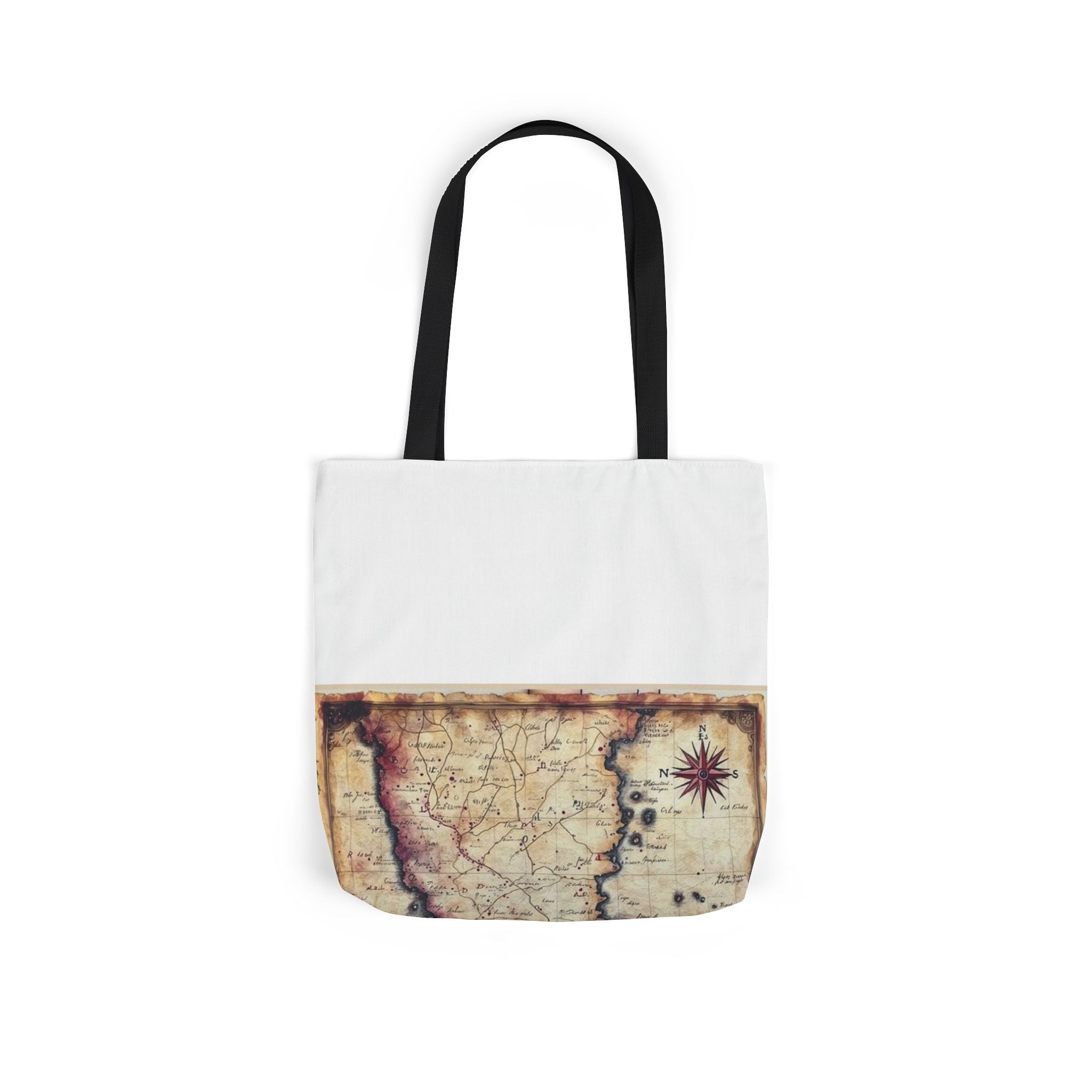 Literary Map Tote Bag — Poetcore by Canvas & Click (view 7)