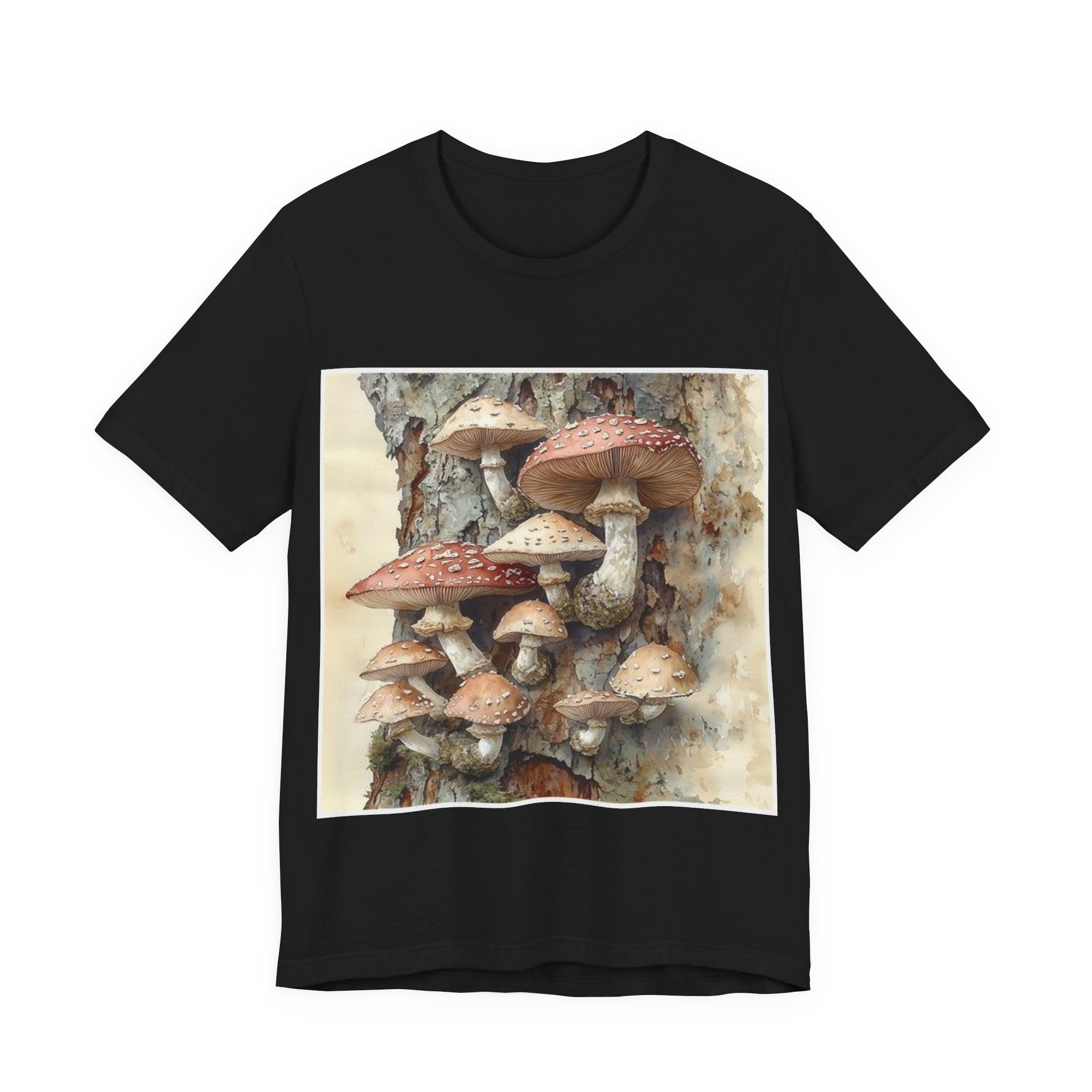 Wild Mushroom Botanical T-Shirt — Wilderkind by Canvas & Click
