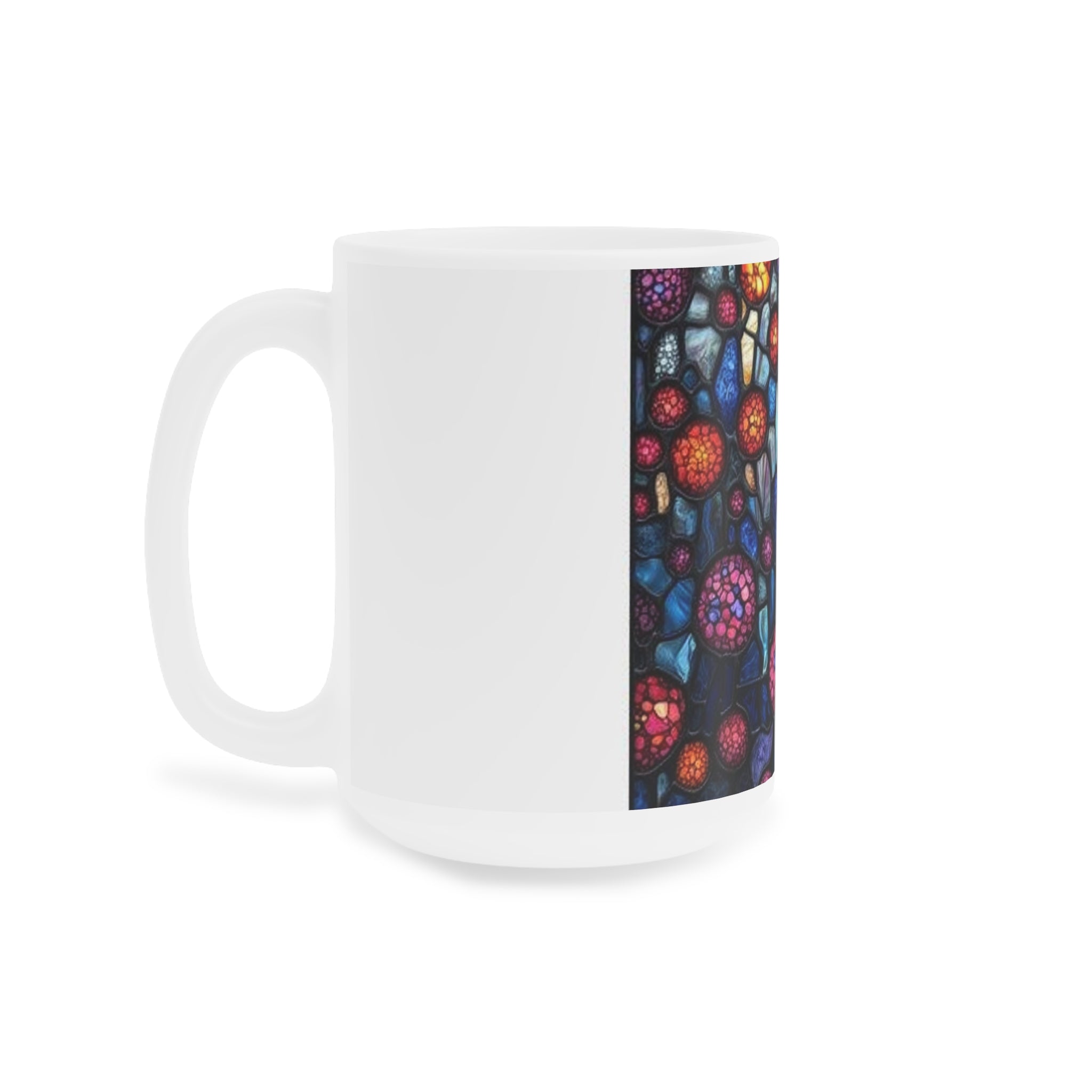 Cellular Stained Glass Mug — Histotechnology by Canvas & Click (view 7)