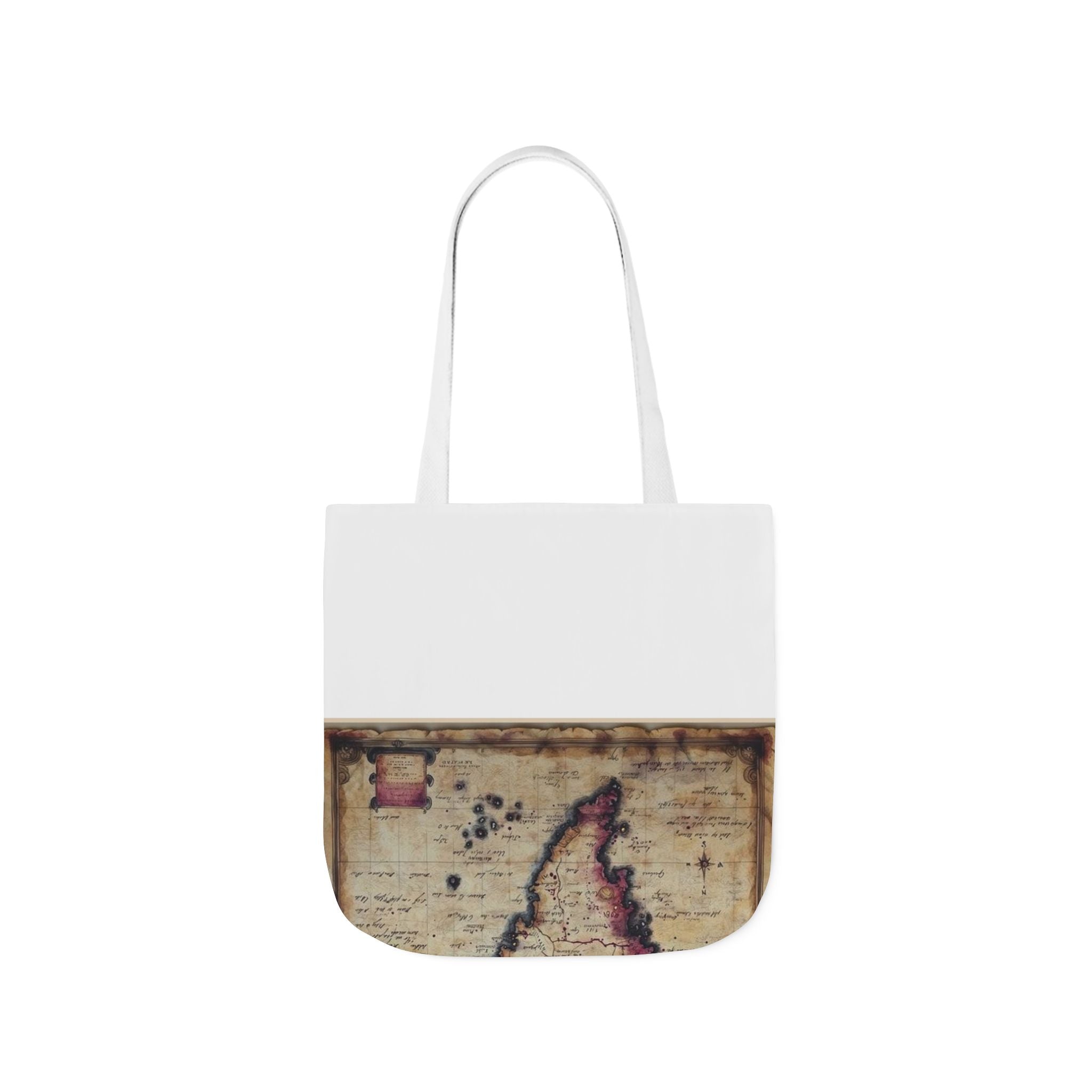 Literary Map Tote Bag, Poetcore by Canvas & Click (view 11)