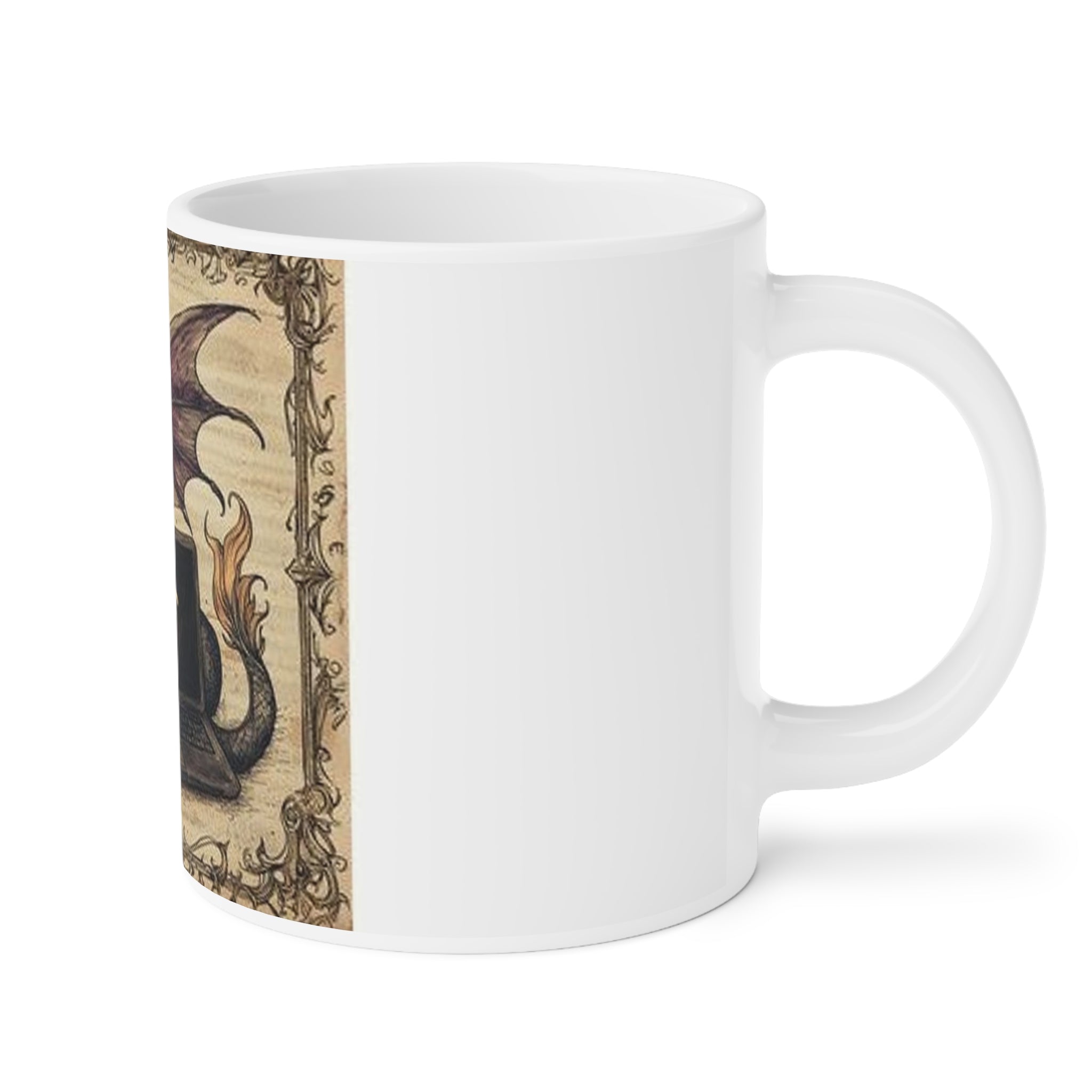 Dragon Laptop Guardian Mug — Castle Culture by Canvas & Click (view 11)