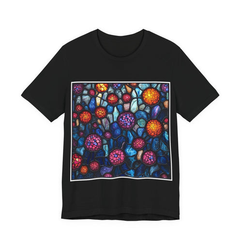 Cellular Stained Glass T-Shirt — Histotechnology by Canvas & Click