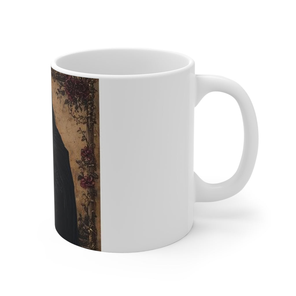 Plague Doctor Motivational Mug — Castle Culture by Canvas & Click (view 5)