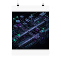 CI/CD Assembly Line Art Print — SRE & DevOps by Canvas & Click