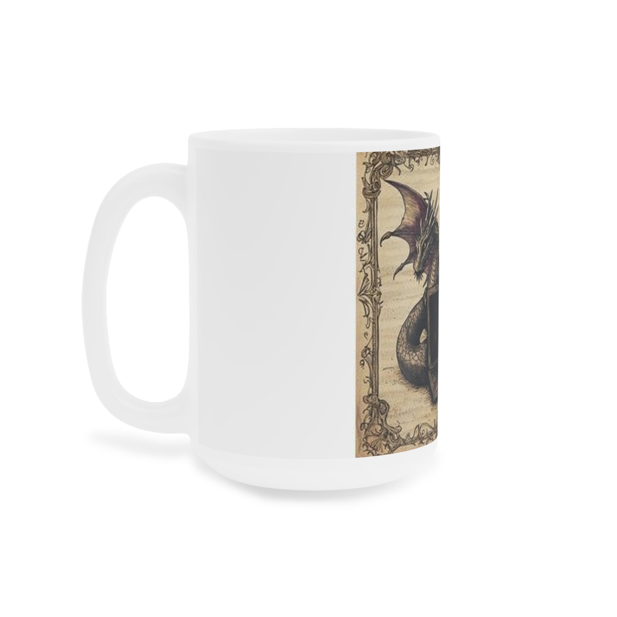 Dragon Laptop Guardian Mug — Castle Culture by Canvas & Click (view 7)