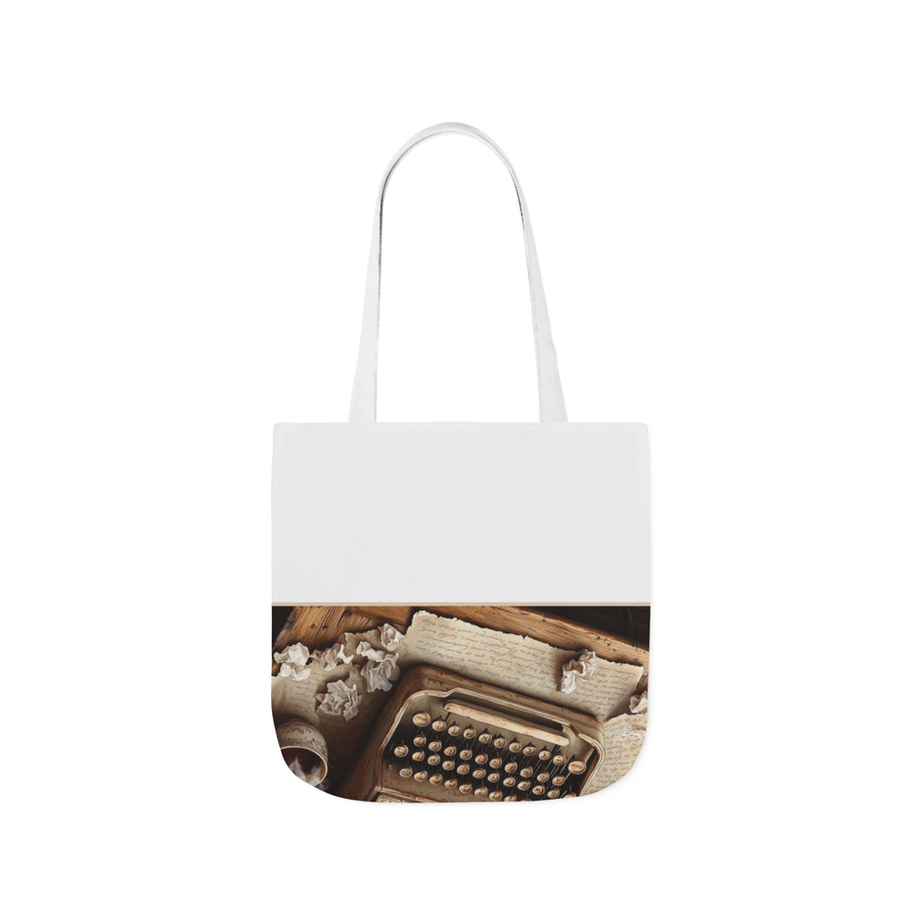 Vintage Typewriter Poetry Tote Bag, Poetcore by Canvas & Click (view 11)